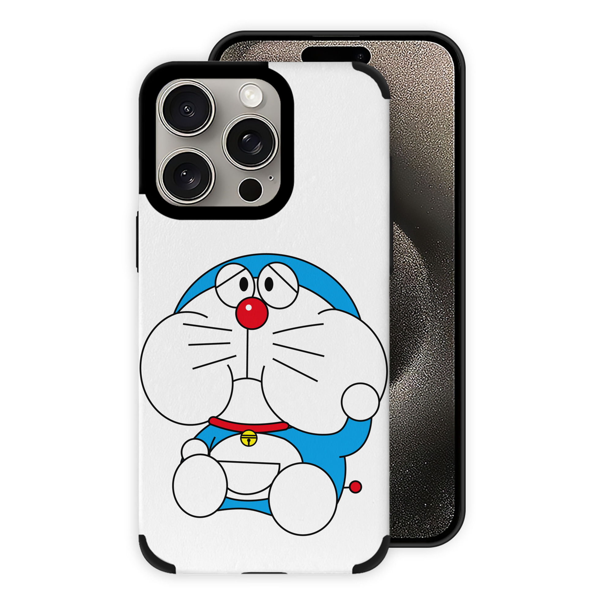 （画像用） ドラえもん Doraemon 【iPhone15ProMax対応】 PUレザー スマホケース 耐衝撃＆黄変防止