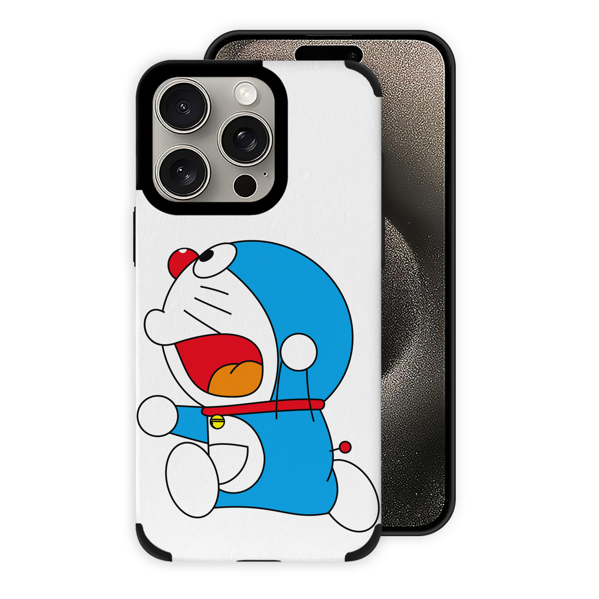 （画像用） ドラえもん Doraemon 【iPhone15ProMax対応】 PUレザー スマホケース 耐衝撃＆黄変防止