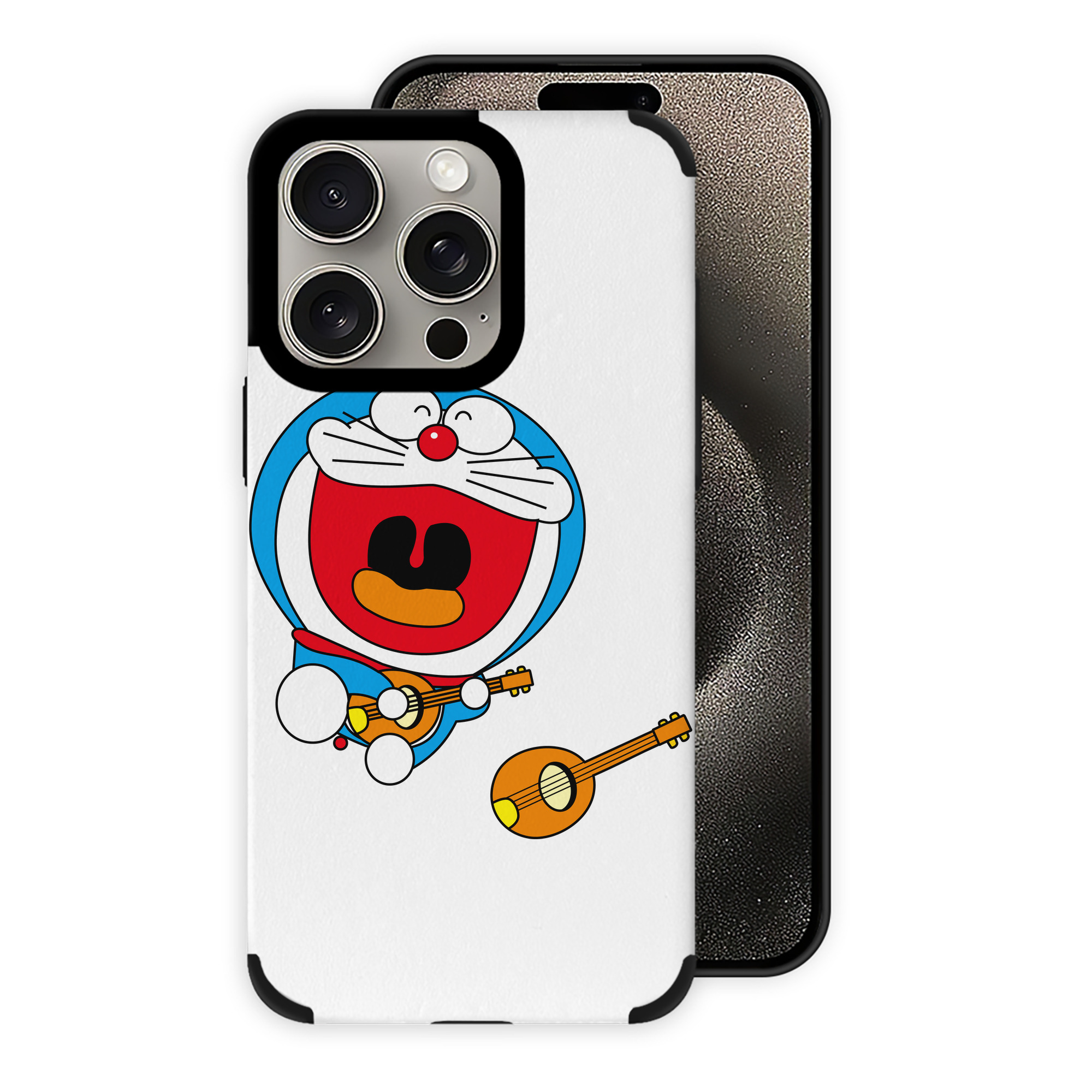 （画像用） ドラえもん Doraemon 【iPhone15ProMax対応】 PUレザー スマホケース 耐衝撃＆黄変防止