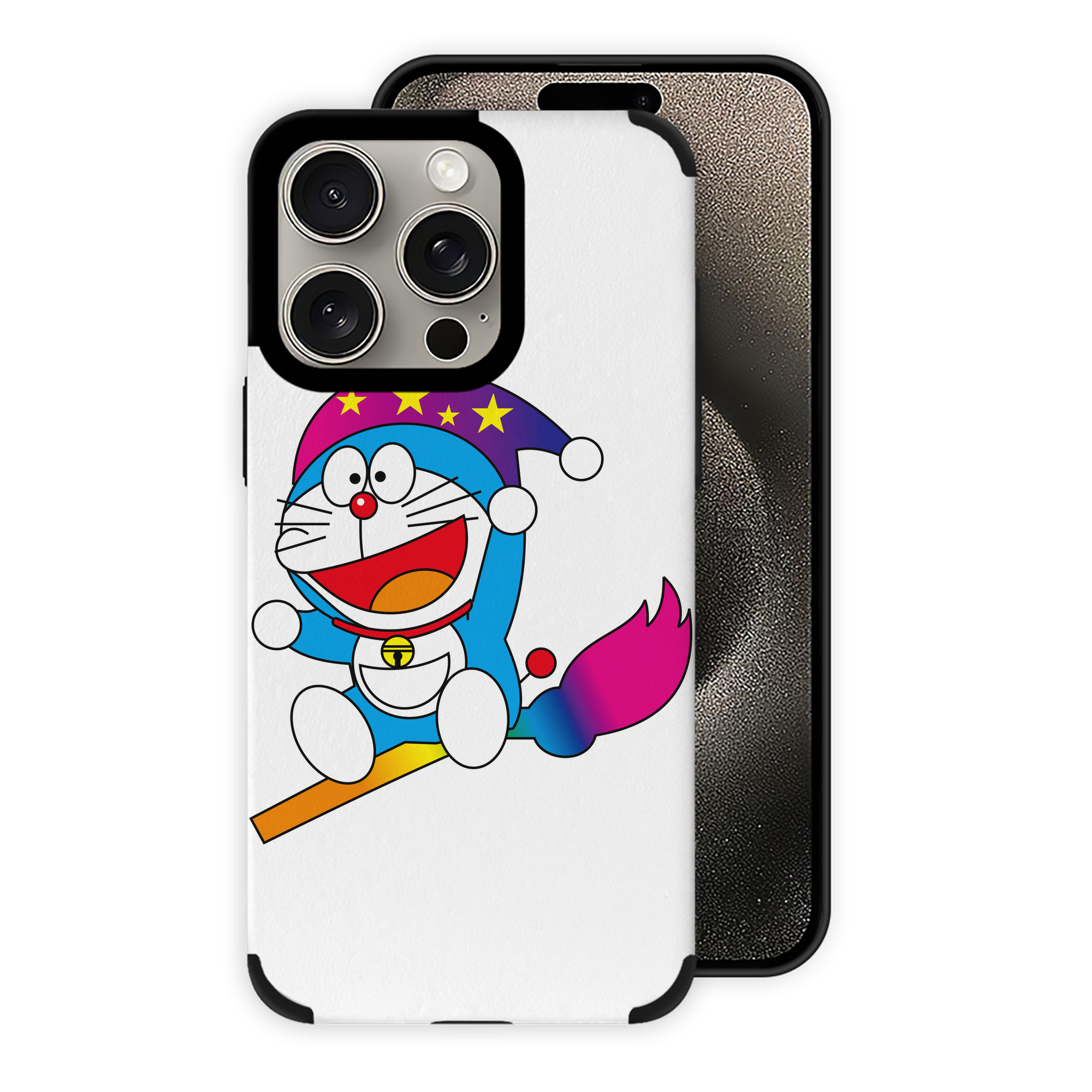 （画像用） ドラえもん Doraemon 【iPhone15ProMax対応】 PUレザー スマホケース 耐衝撃＆黄変防止
