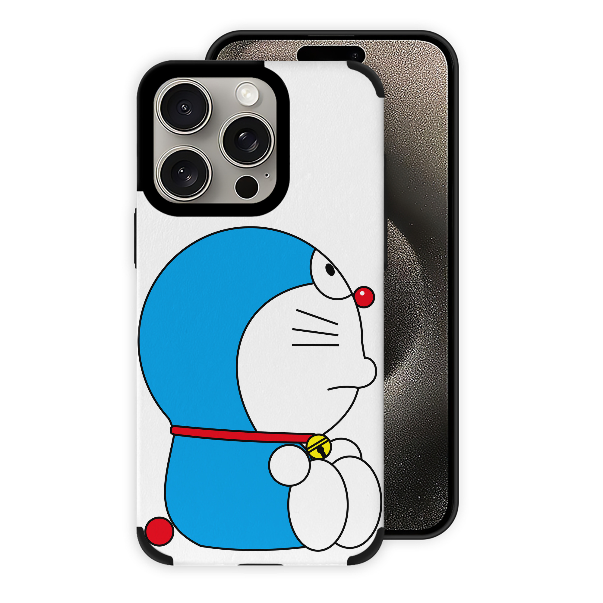 （画像用） ドラえもん Doraemon 【iPhone15ProMax対応】 PUレザー スマホケース 耐衝撃＆黄変防止