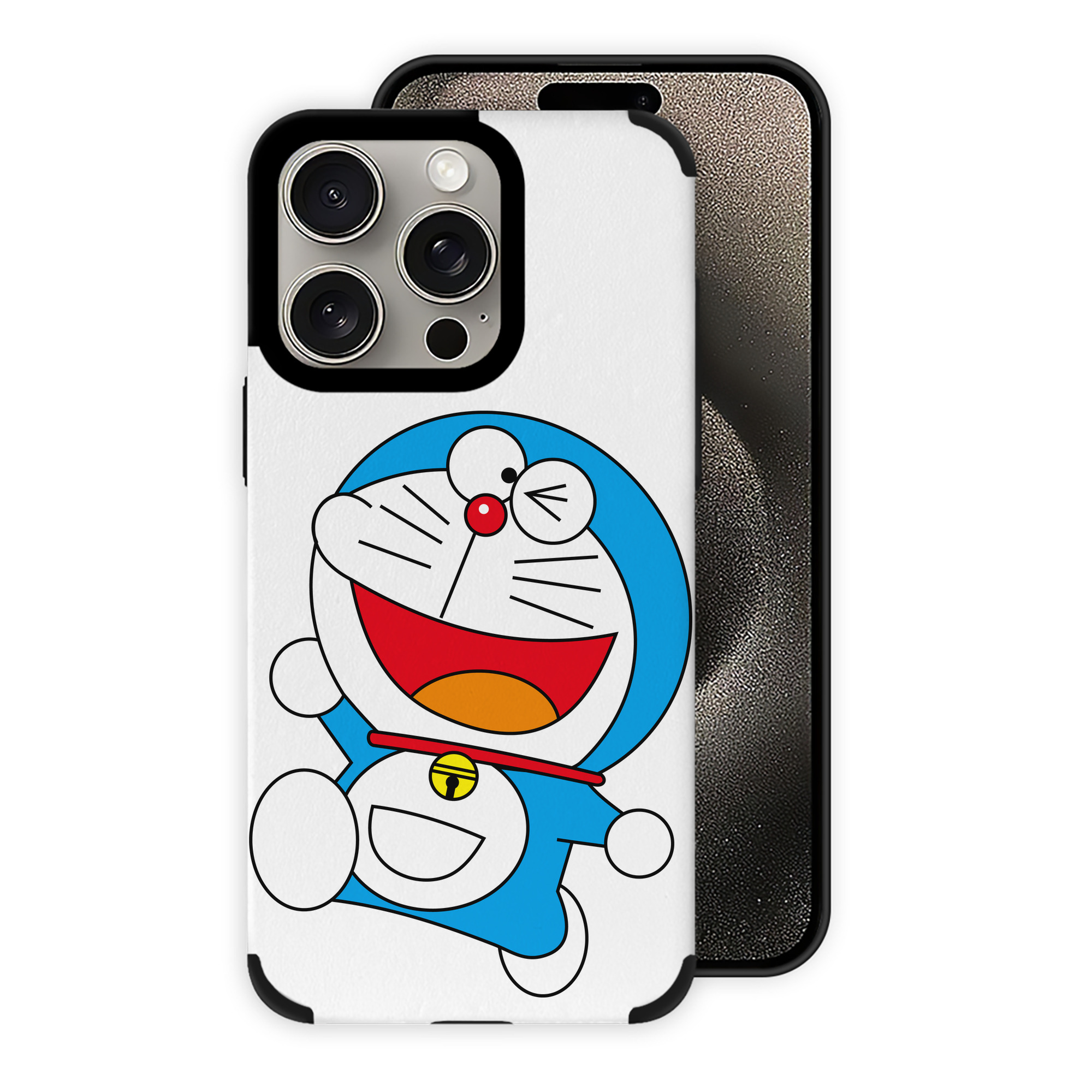 （画像用） ドラえもん Doraemon 【iPhone15ProMax対応】 PUレザー スマホケース 耐衝撃＆黄変防止