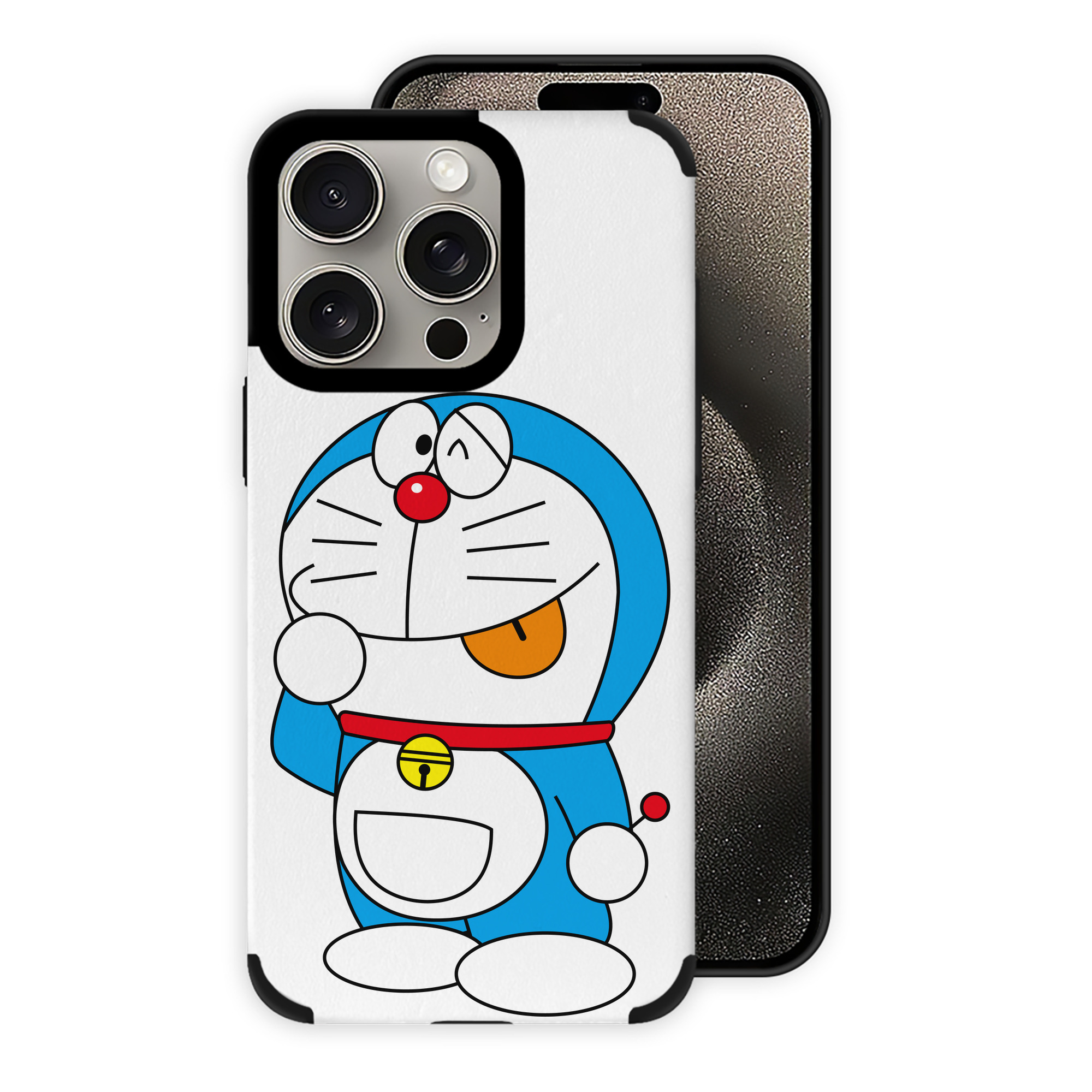（画像用） ドラえもん Doraemon 【iPhone15ProMax対応】 PUレザー スマホケース 耐衝撃＆黄変防止