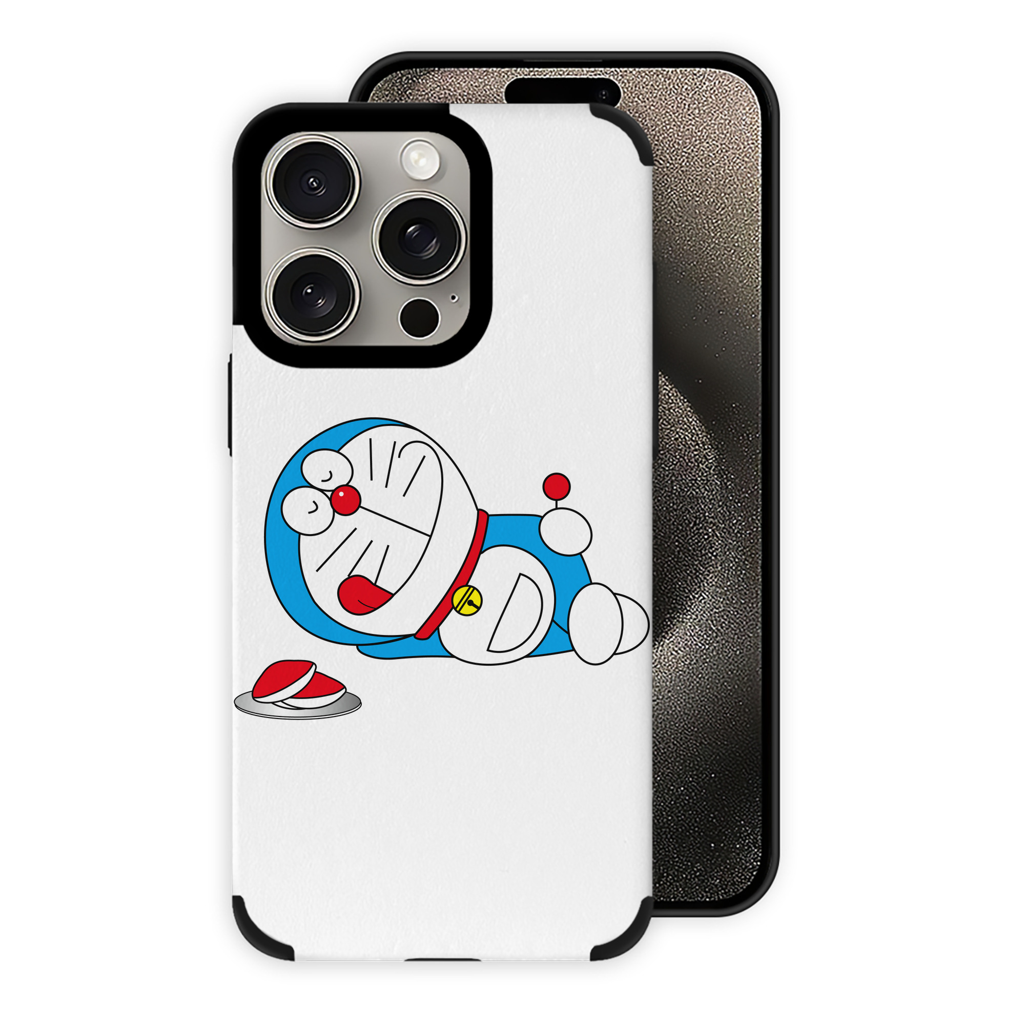 （画像用） ドラえもん Doraemon 【iPhone15ProMax対応】 PUレザー スマホケース 耐衝撃＆黄変防止