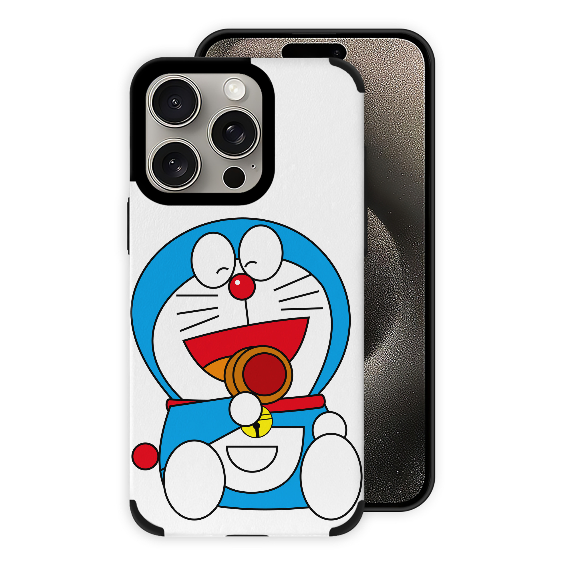 （画像用） ドラえもん Doraemon 【iPhone15ProMax対応】 PUレザー スマホケース 耐衝撃＆黄変防止