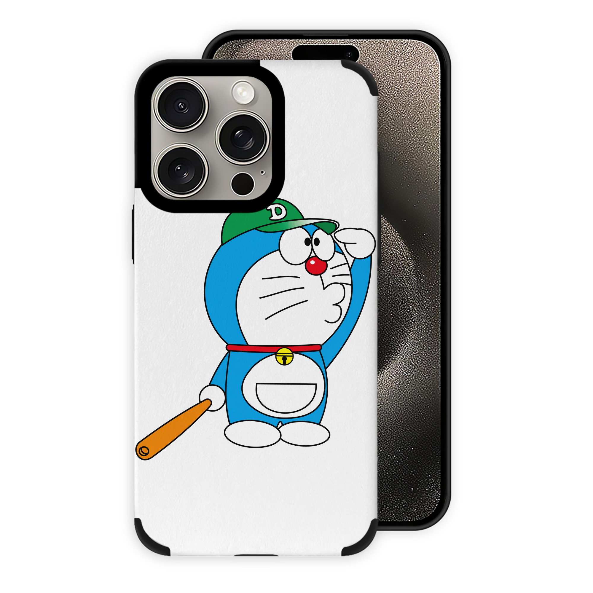 （画像用） ドラえもん Doraemon 【iPhone15ProMax対応】 PUレザー スマホケース 耐衝撃＆黄変防止
