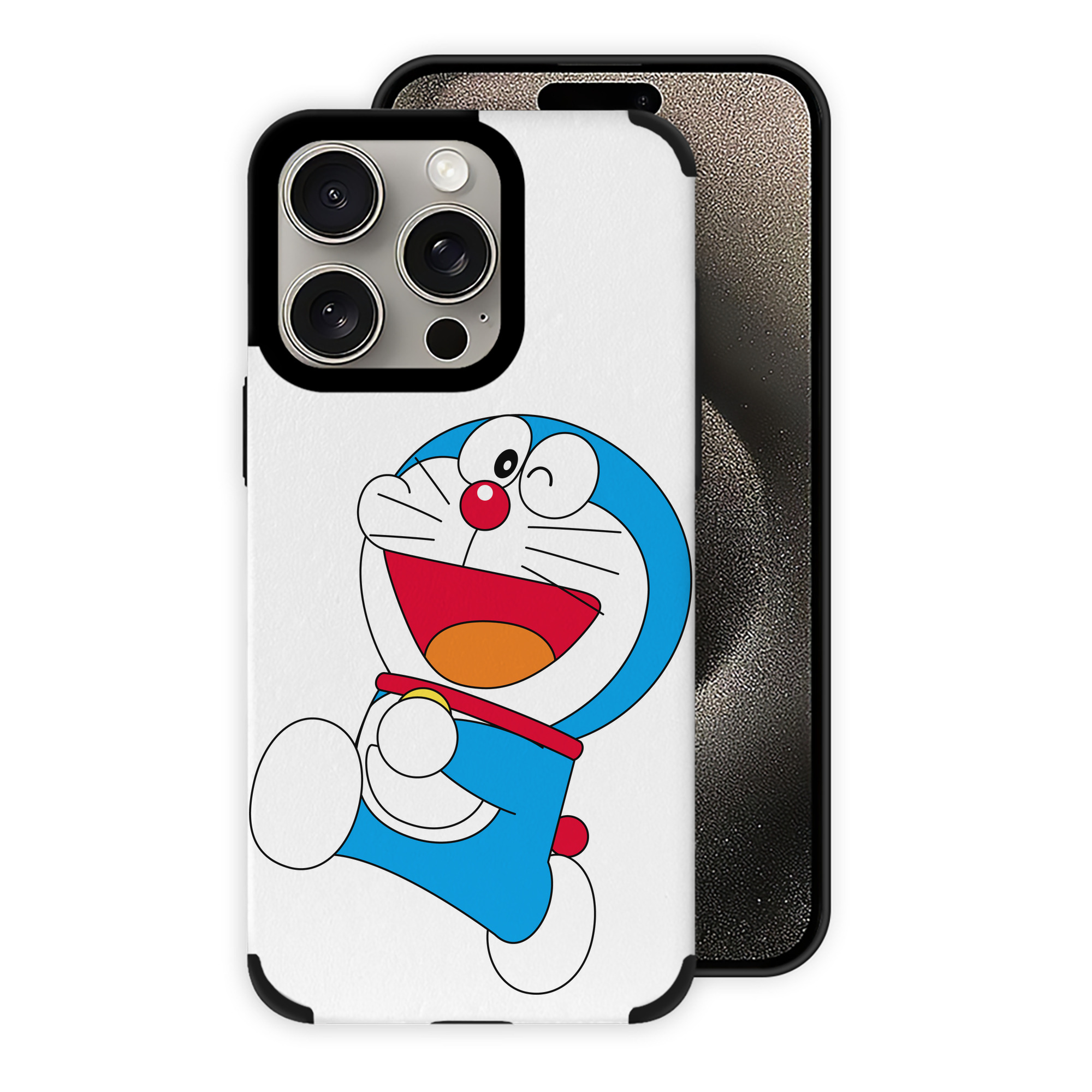（画像用） ドラえもん Doraemon 【iPhone15ProMax対応】 PUレザー スマホケース 耐衝撃＆黄変防止