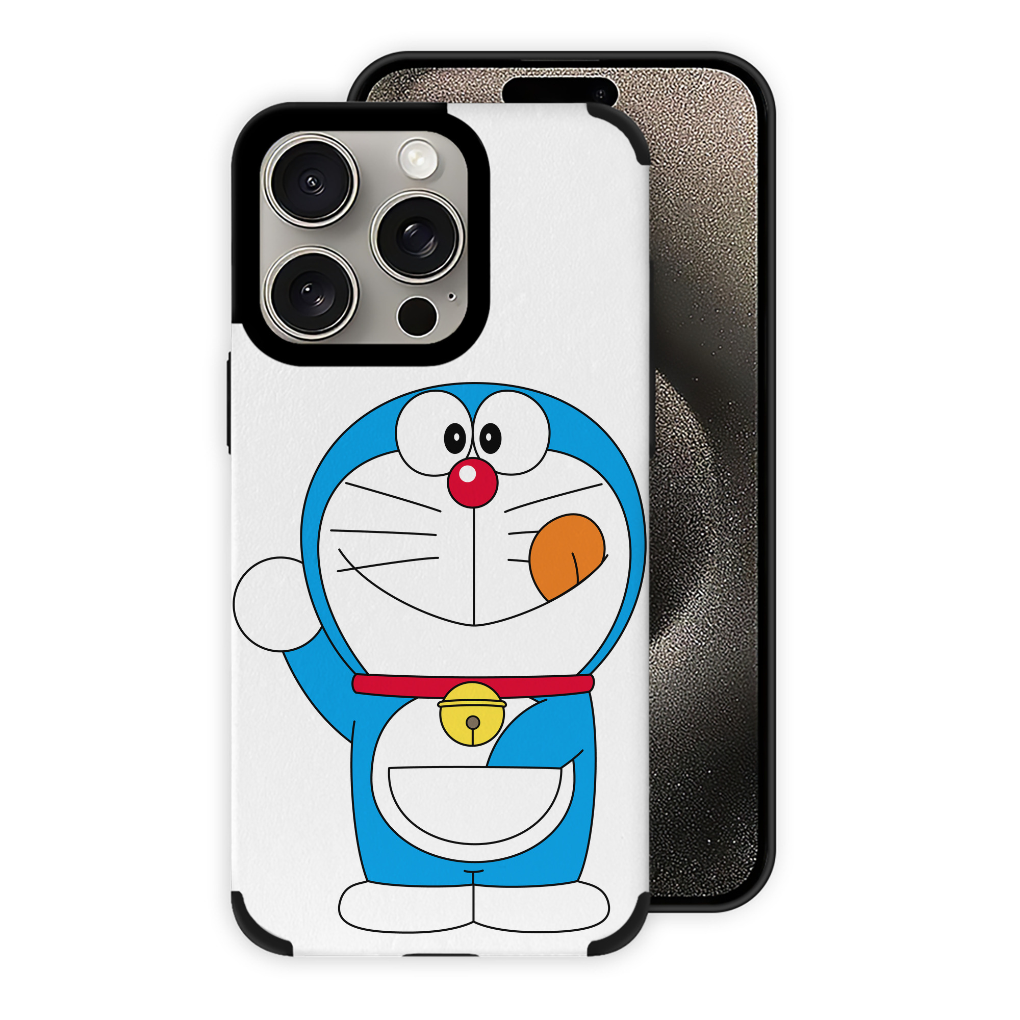 （画像用） ドラえもん Doraemon 【iPhone15ProMax対応】 PUレザー スマホケース 耐衝撃＆黄変防止