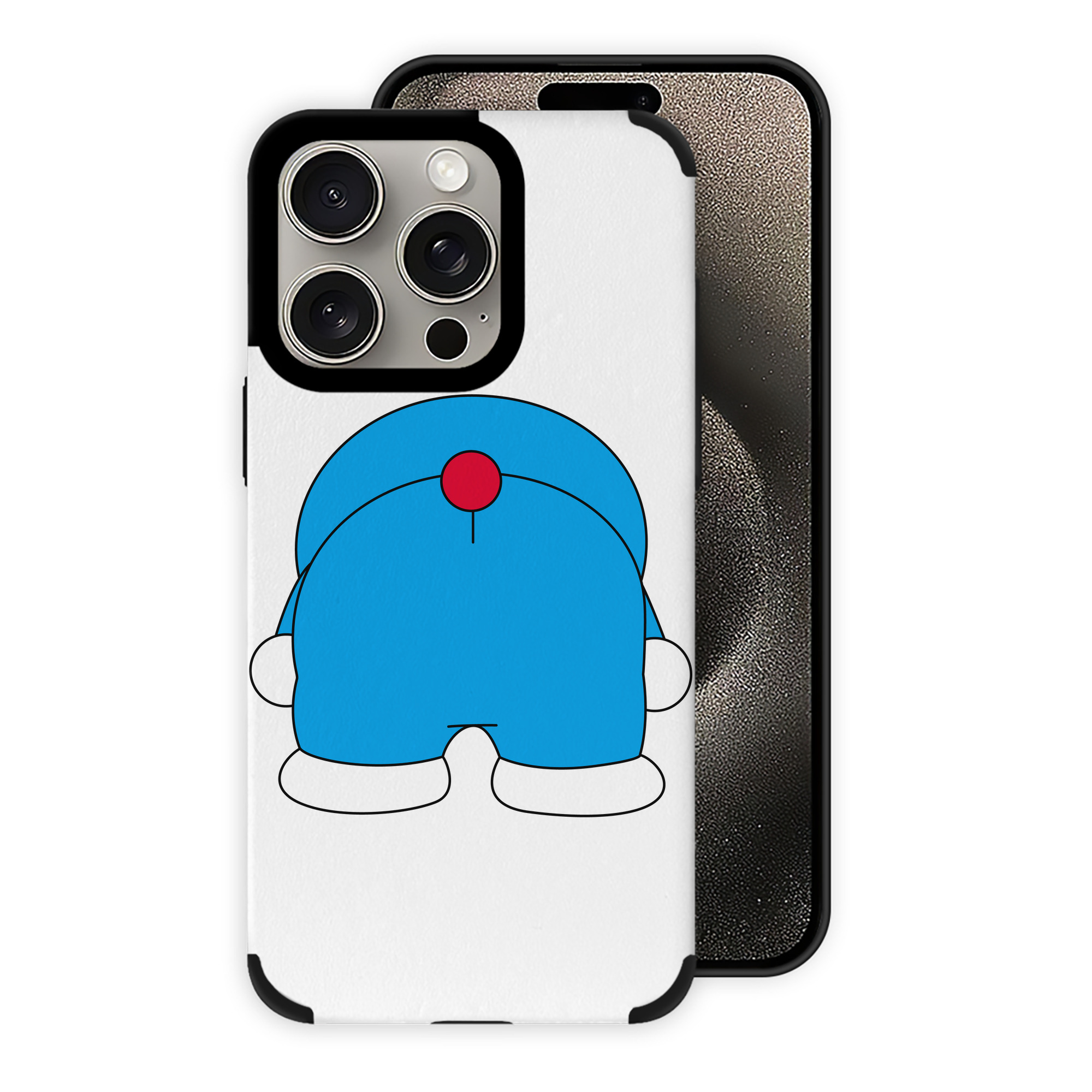 （画像用） ドラえもん Doraemon 【iPhone15ProMax対応】 PUレザー スマホケース 耐衝撃＆黄変防止