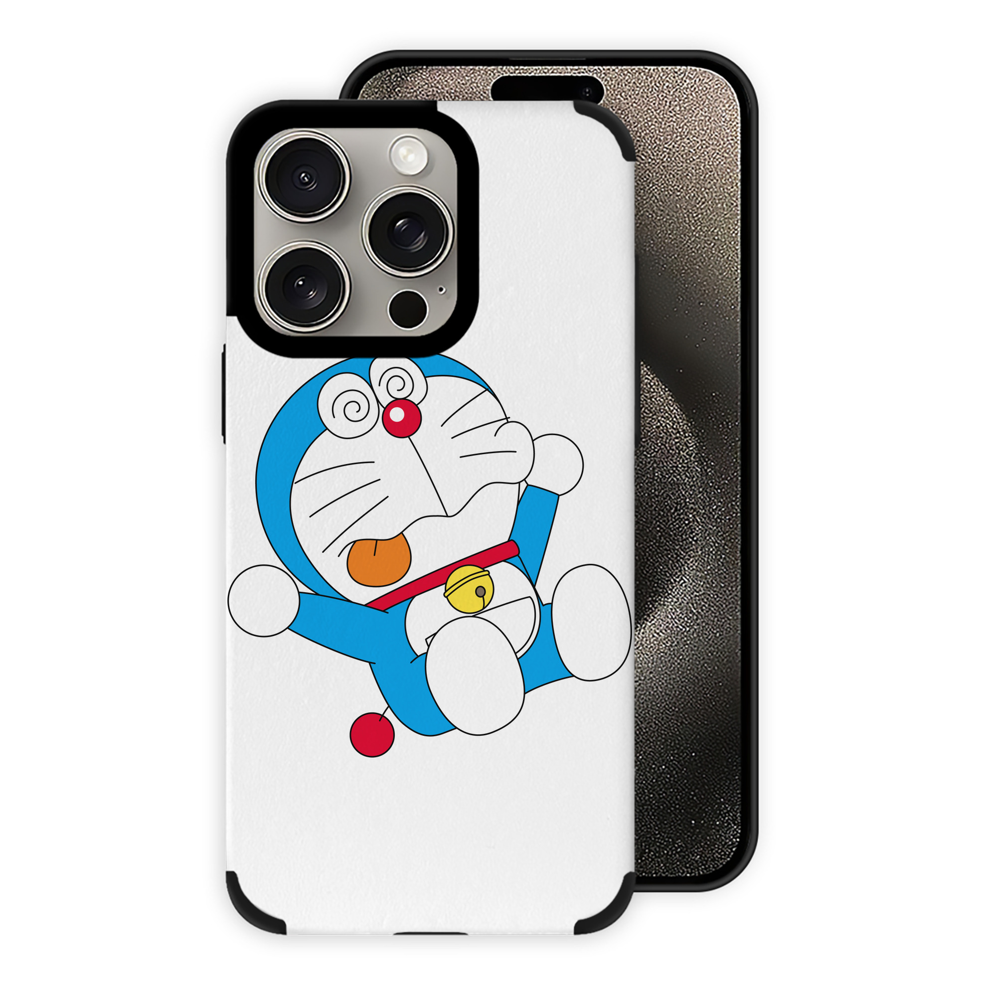 （画像用） ドラえもん Doraemon 【iPhone15ProMax対応】 PUレザー スマホケース 耐衝撃＆黄変防止