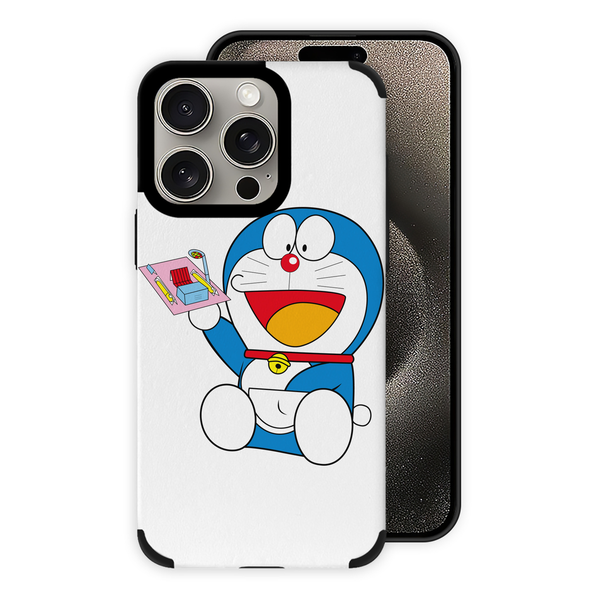 （画像用） ドラえもん Doraemon 【iPhone15ProMax対応】 PUレザー スマホケース 耐衝撃＆黄変防止
