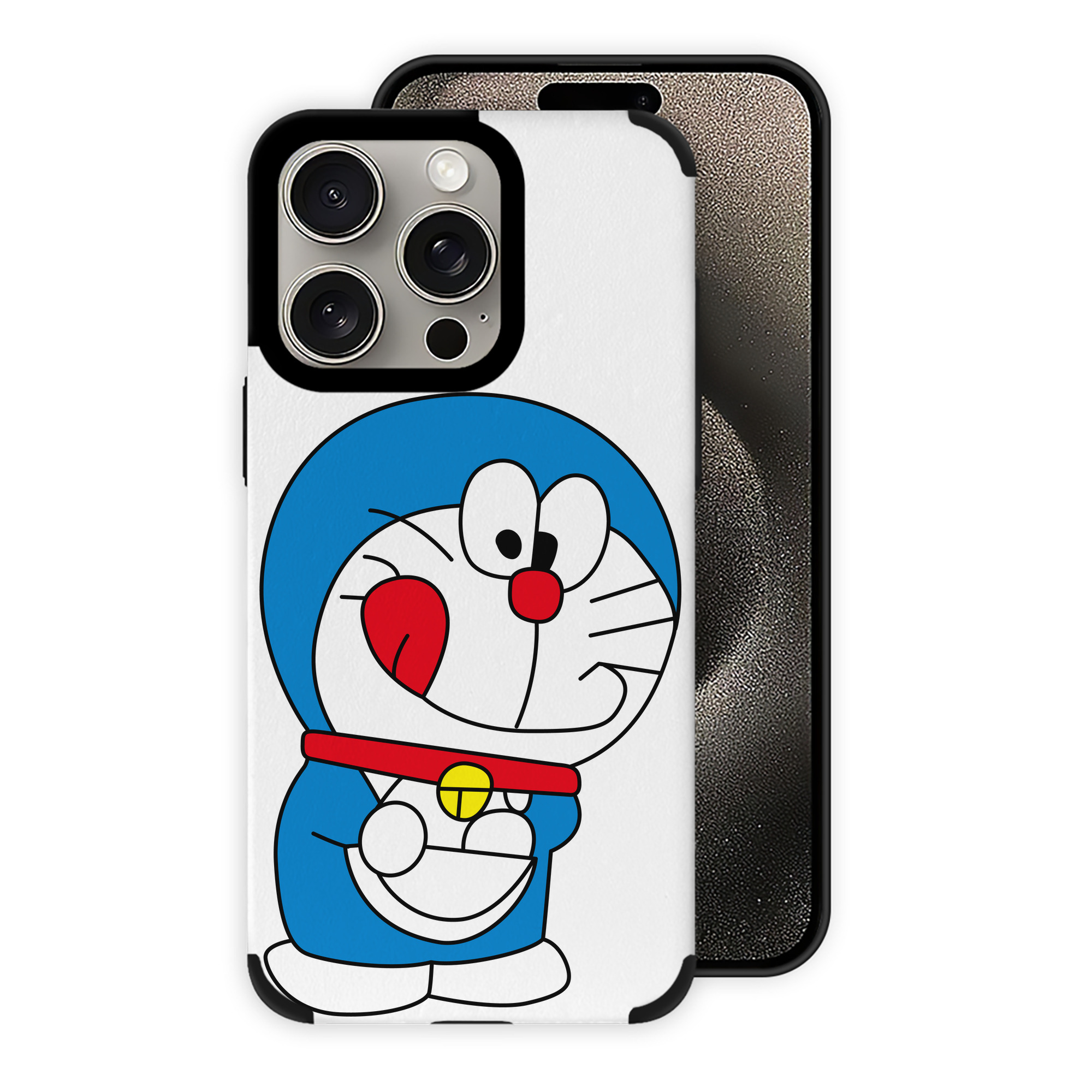 （画像用） ドラえもん Doraemon 【iPhone15ProMax対応】 PUレザー スマホケース 耐衝撃＆黄変防止