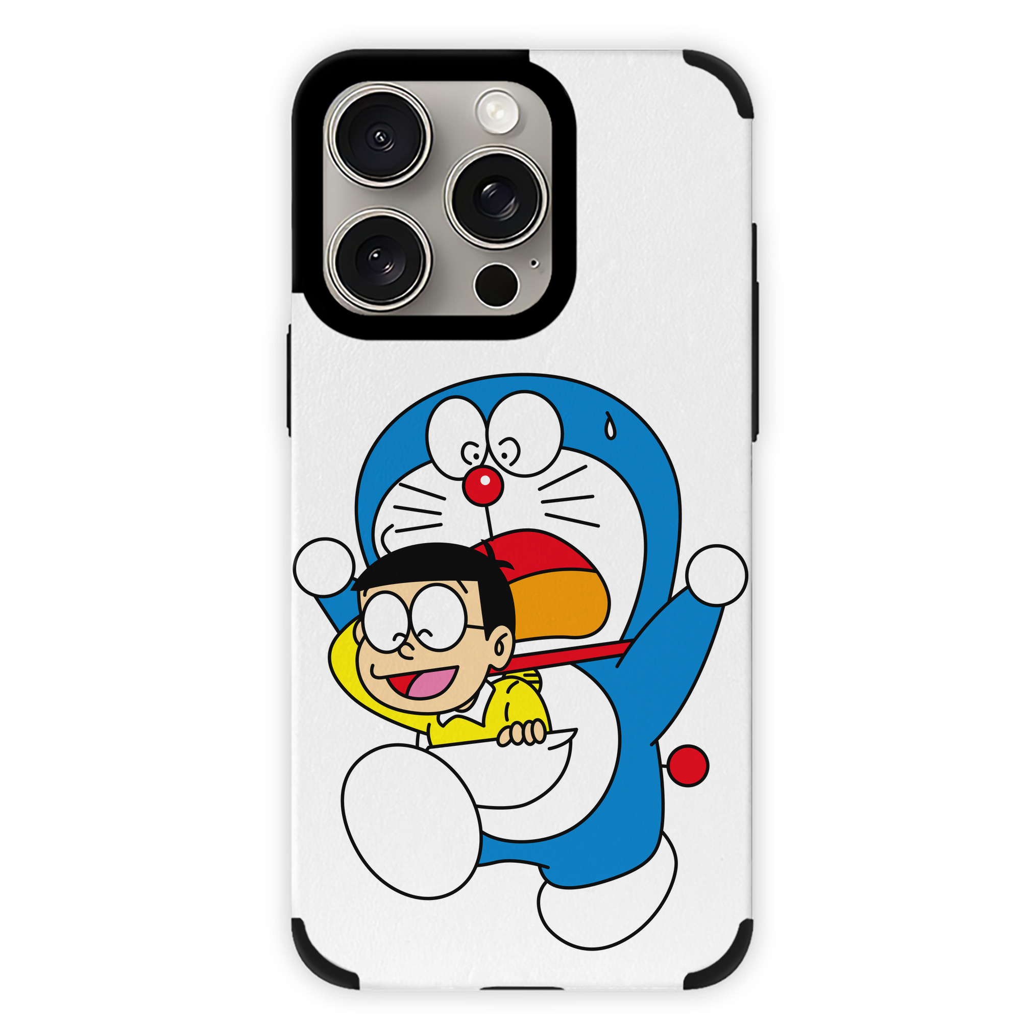 （画像用） ドラえもん Doraemon 【iPhone15ProMax対応】 PUレザー スマホケース 耐衝撃＆黄変防止
