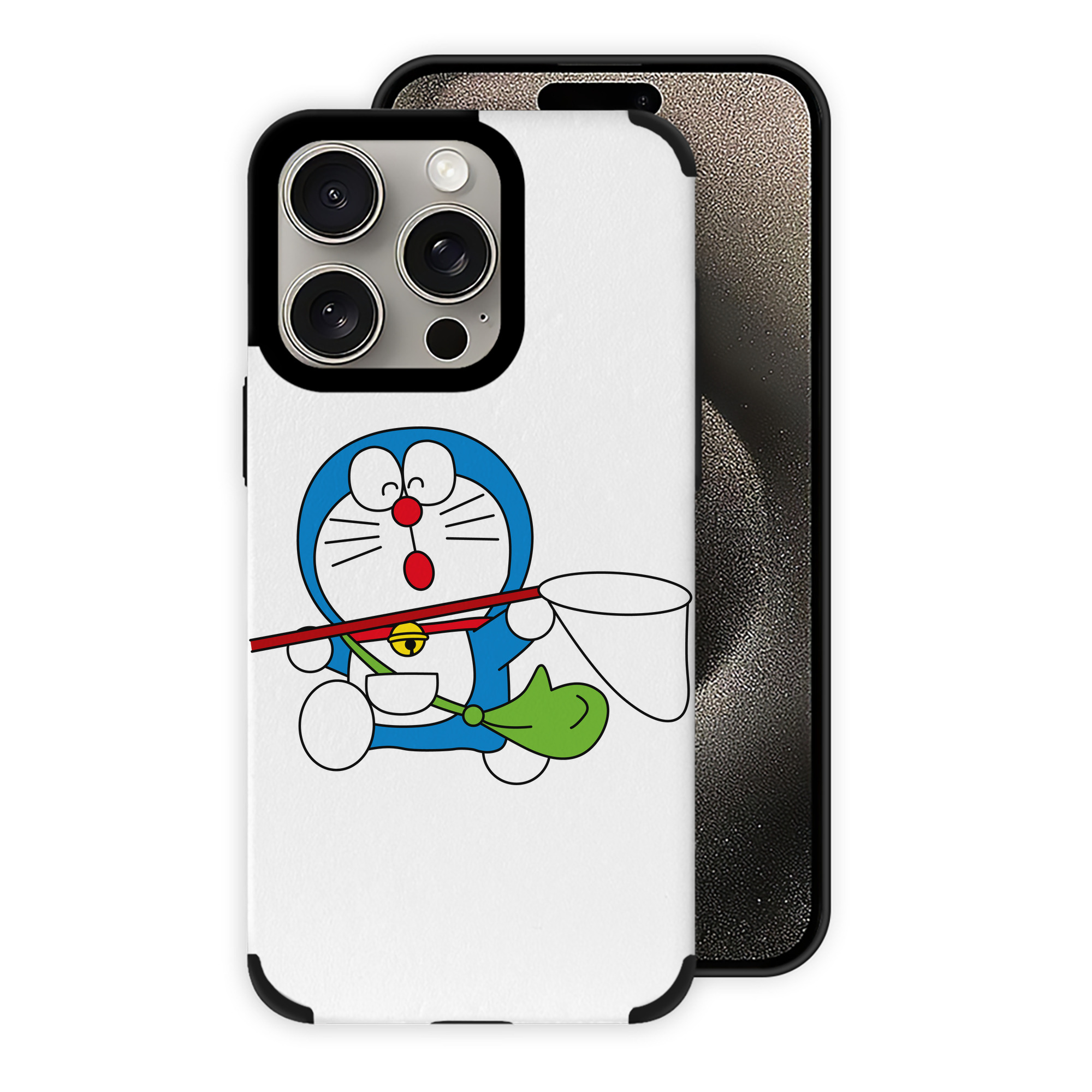 （画像用） ドラえもん Doraemon 【iPhone15ProMax対応】 PUレザー スマホケース 耐衝撃＆黄変防止
