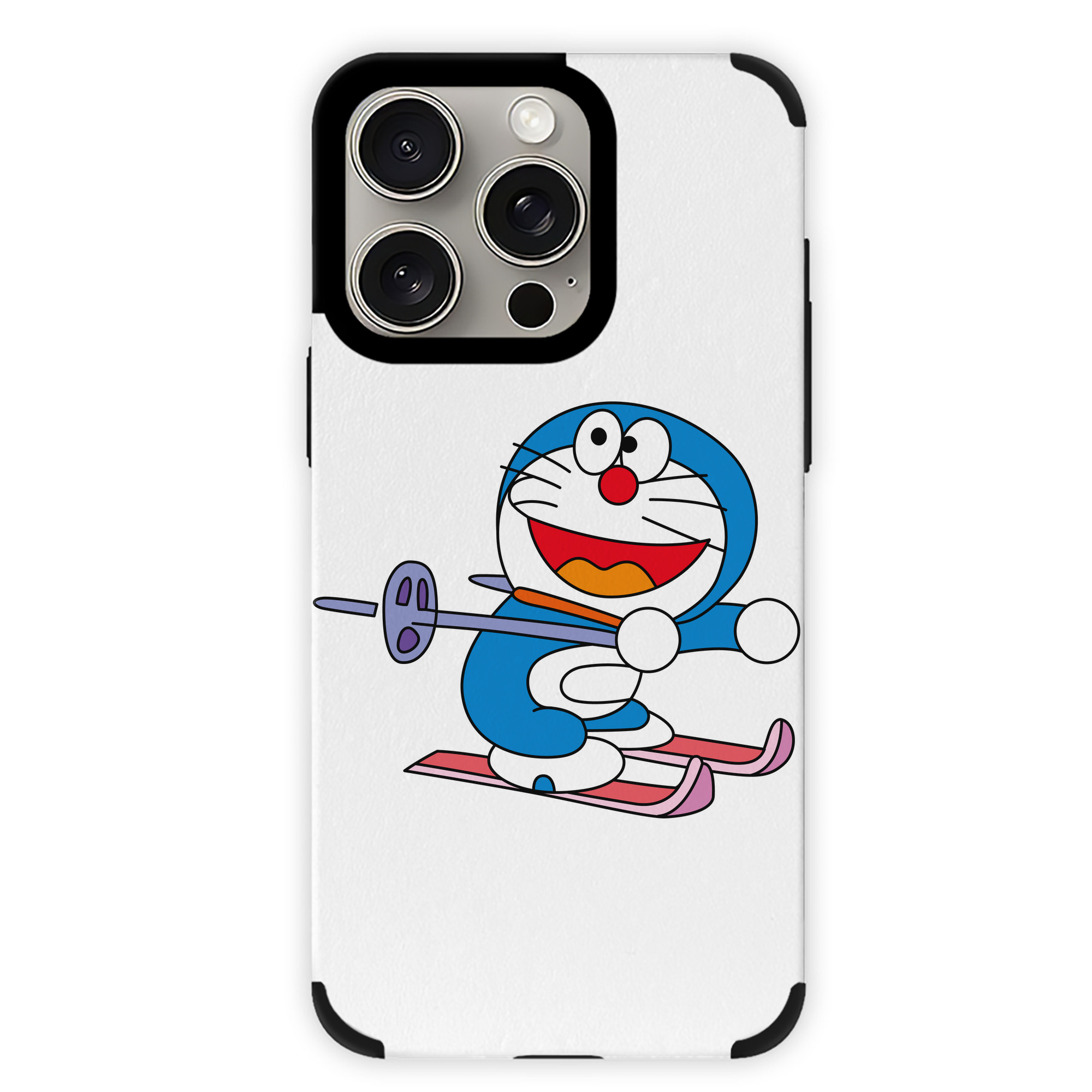 （画像用） ドラえもん Doraemon 【iPhone15ProMax対応】 PUレザー スマホケース 耐衝撃＆黄変防止