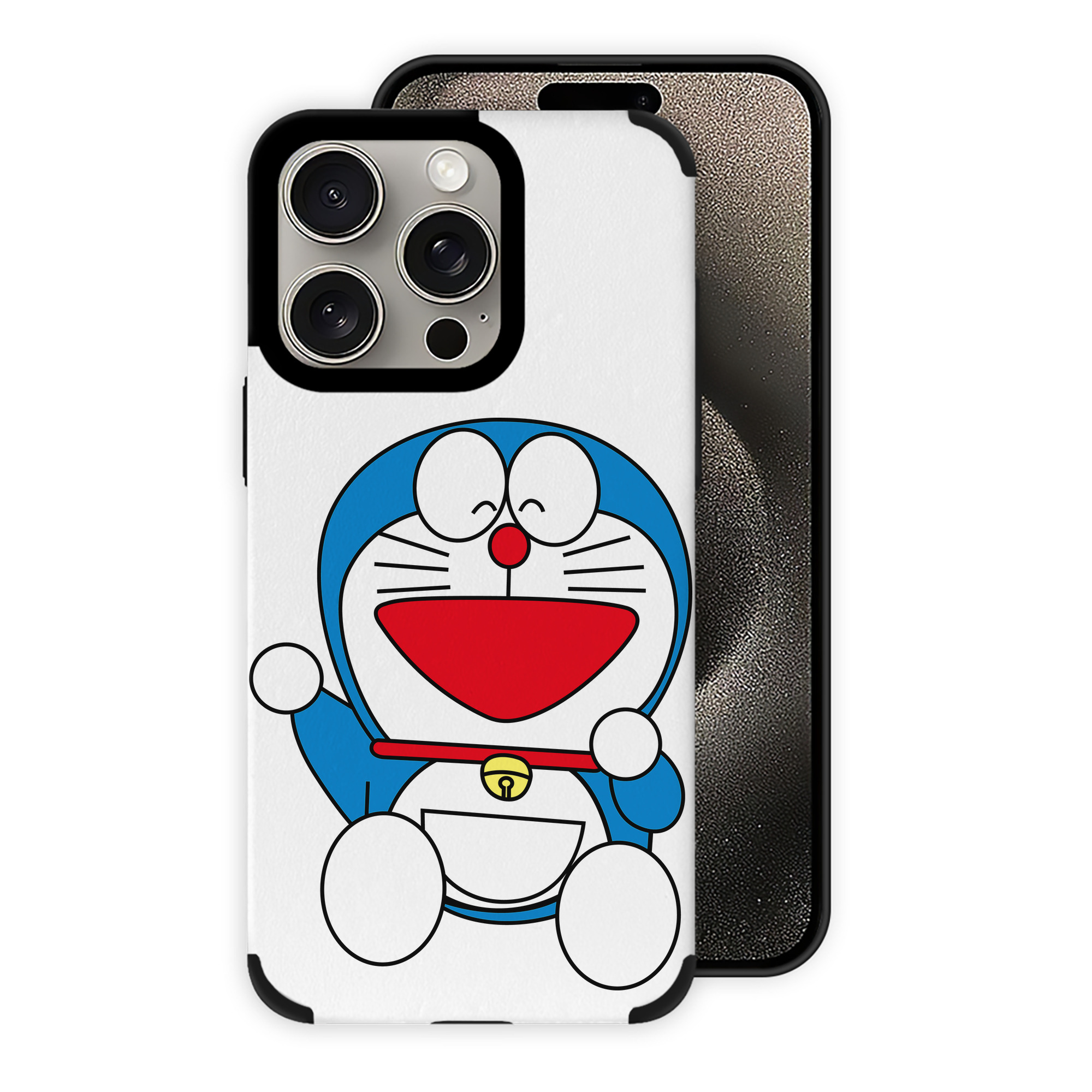 （画像用） ドラえもん Doraemon 【iPhone15ProMax対応】 PUレザー スマホケース 耐衝撃＆黄変防止