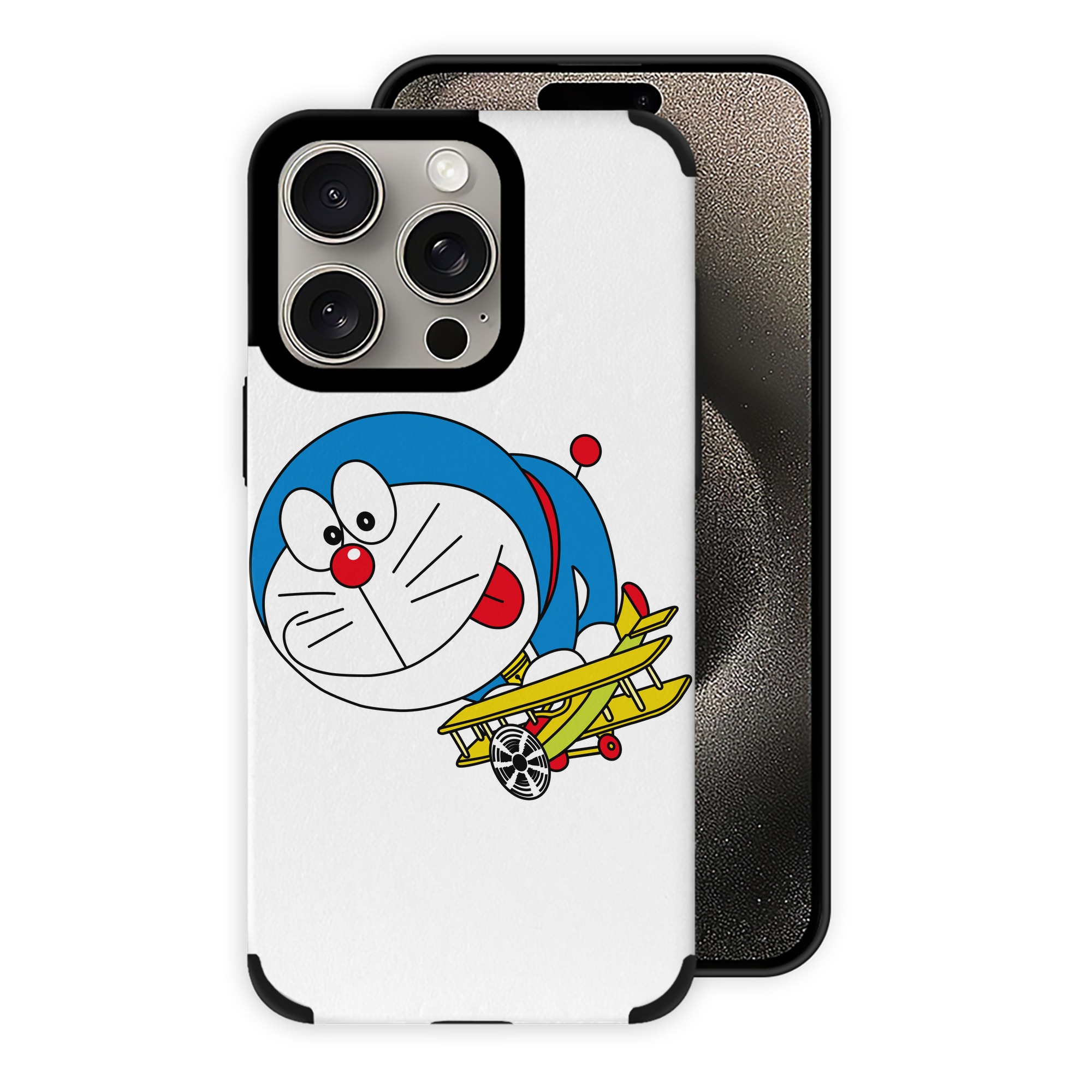 （画像用） ドラえもん Doraemon 【iPhone15ProMax対応】 PUレザー スマホケース 耐衝撃＆黄変防止