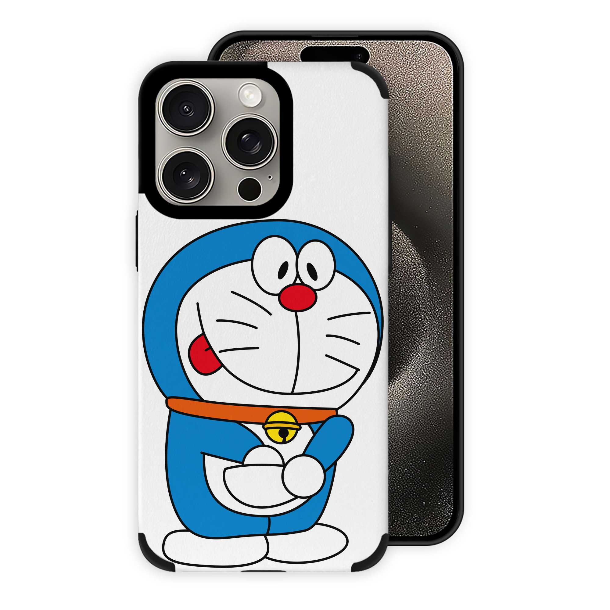 （画像用） ドラえもん Doraemon 【iPhone15ProMax対応】 PUレザー スマホケース 耐衝撃＆黄変防止