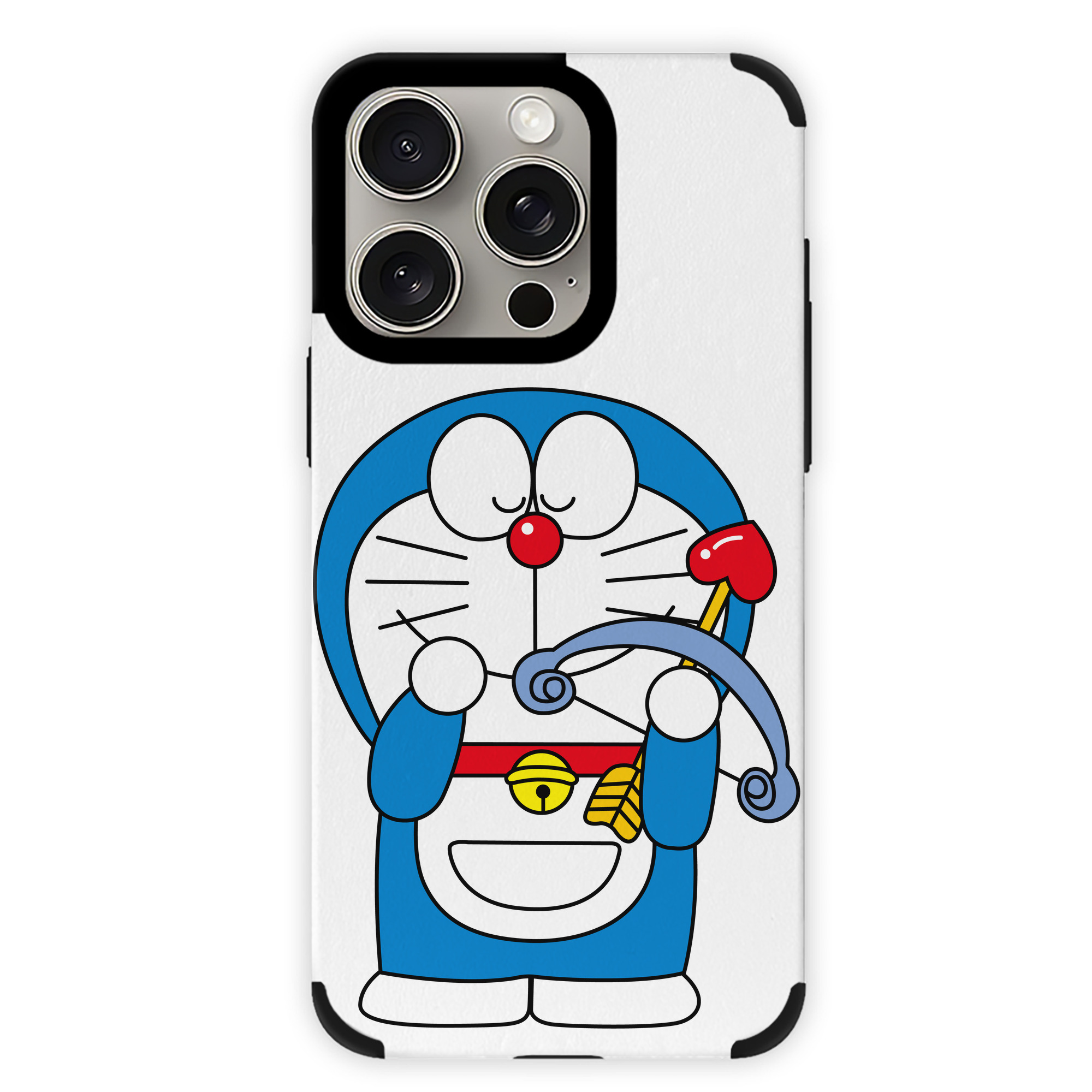 （画像用） ドラえもん Doraemon 【iPhone15ProMax対応】 PUレザー スマホケース 耐衝撃＆黄変防止