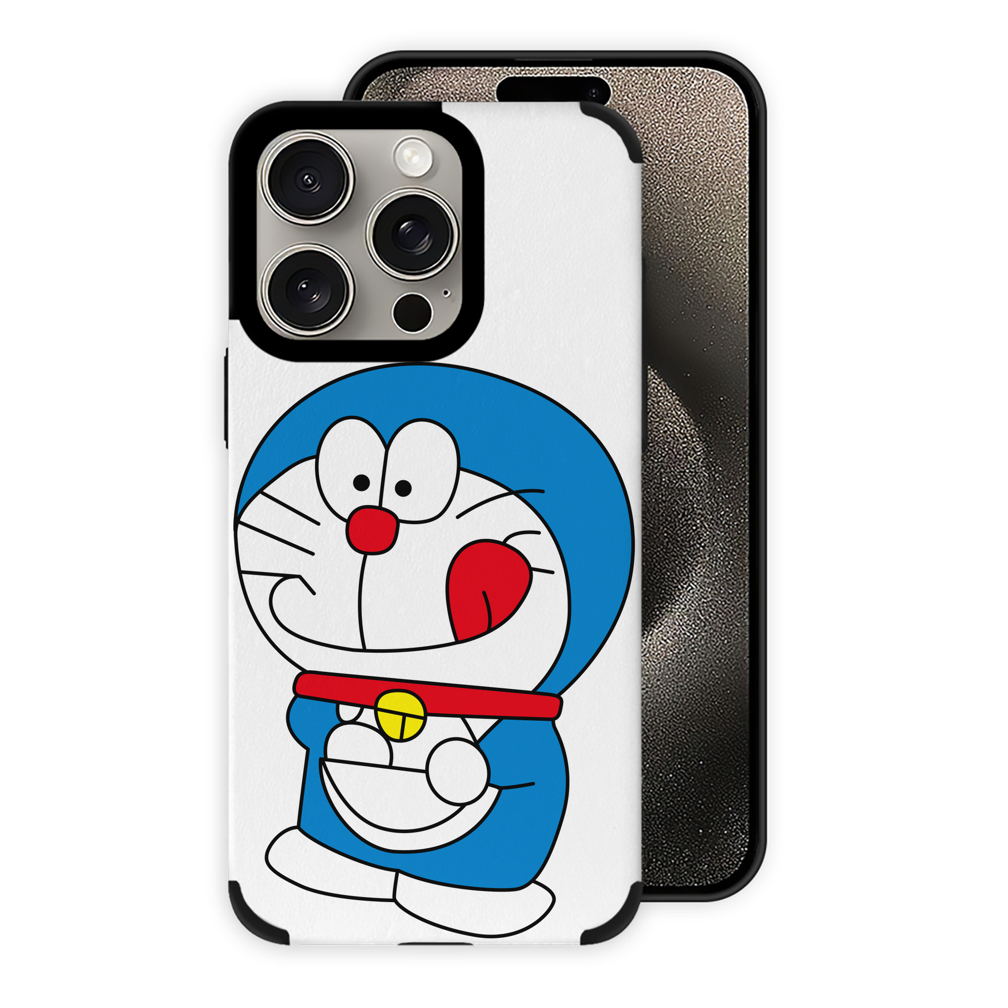 （画像用） ドラえもん Doraemon 【iPhone15ProMax対応】 PUレザー スマホケース 耐衝撃＆黄変防止