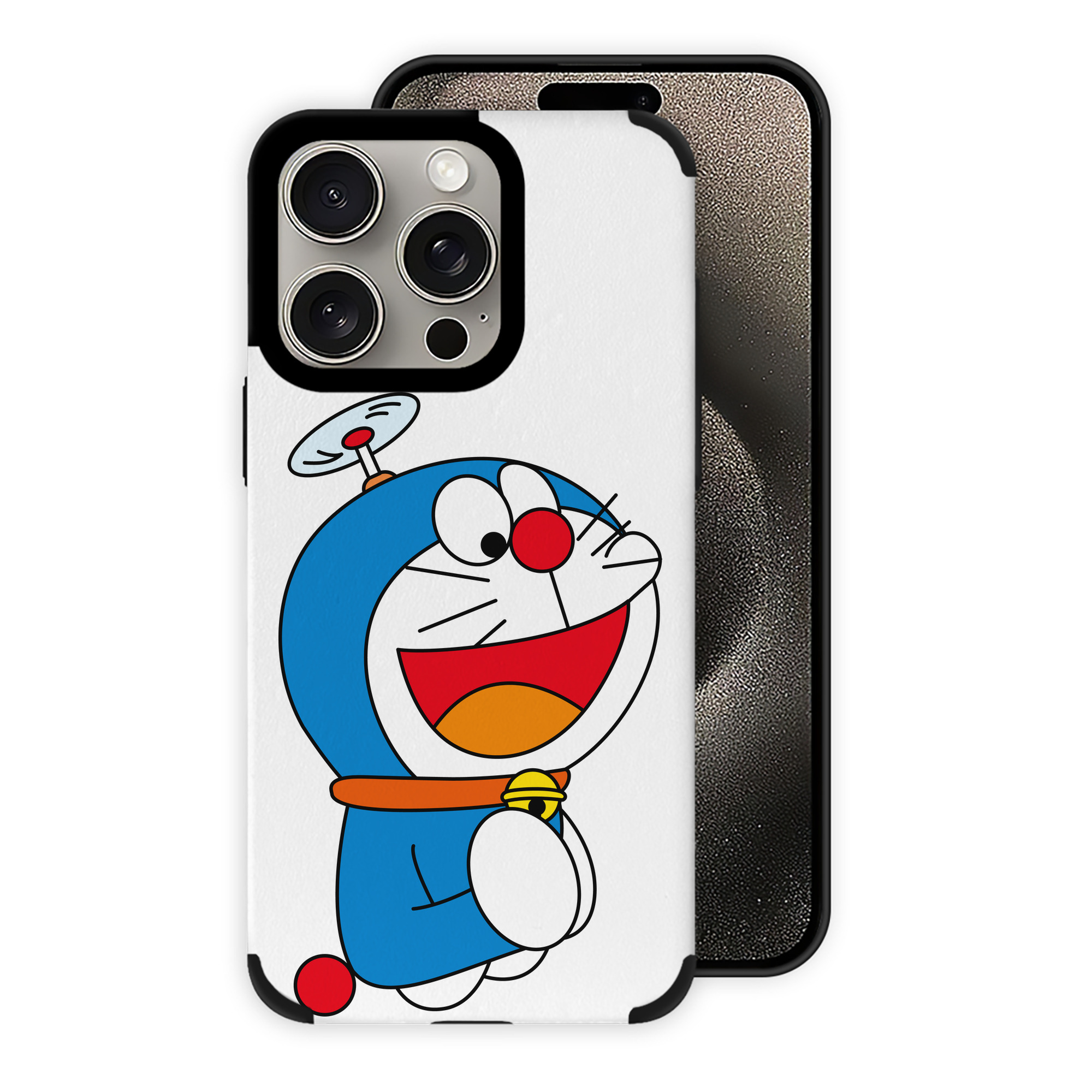 （画像用） ドラえもん Doraemon 【iPhone15ProMax対応】 PUレザー スマホケース 耐衝撃＆黄変防止