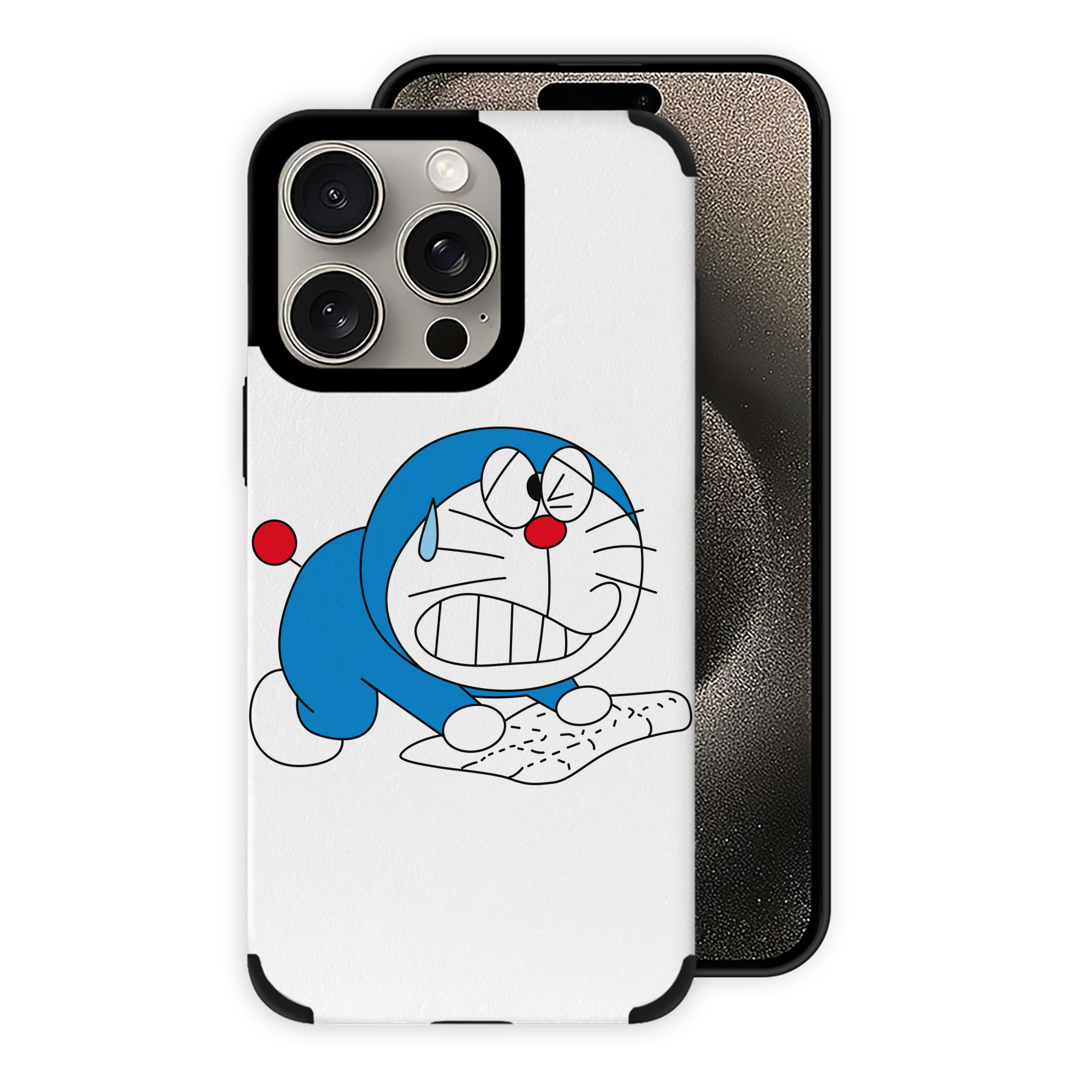 （画像用） ドラえもん Doraemon 【iPhone15ProMax対応】 PUレザー スマホケース 耐衝撃＆黄変防止