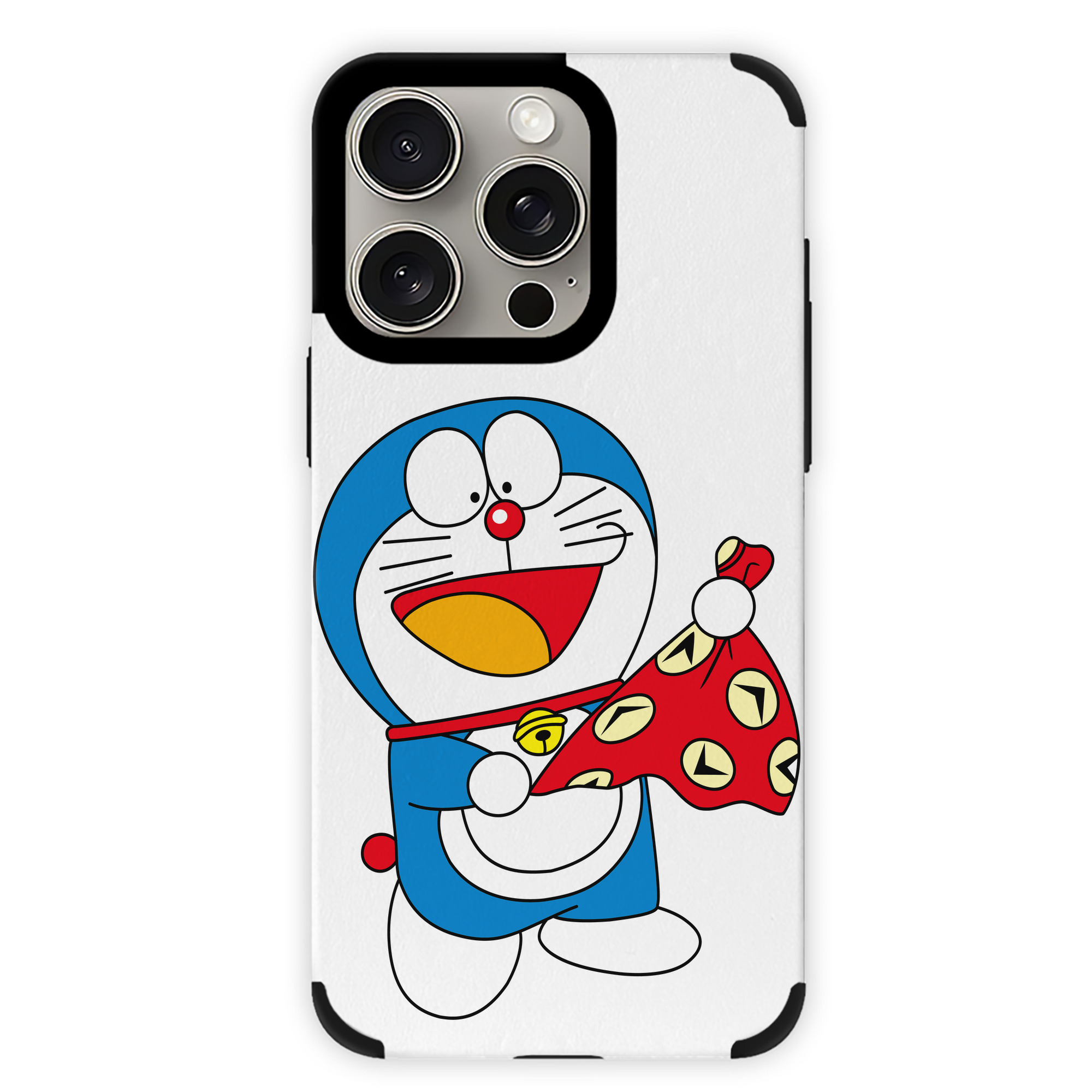 （画像用） ドラえもん Doraemon 【iPhone15ProMax対応】 PUレザー スマホケース 耐衝撃＆黄変防止