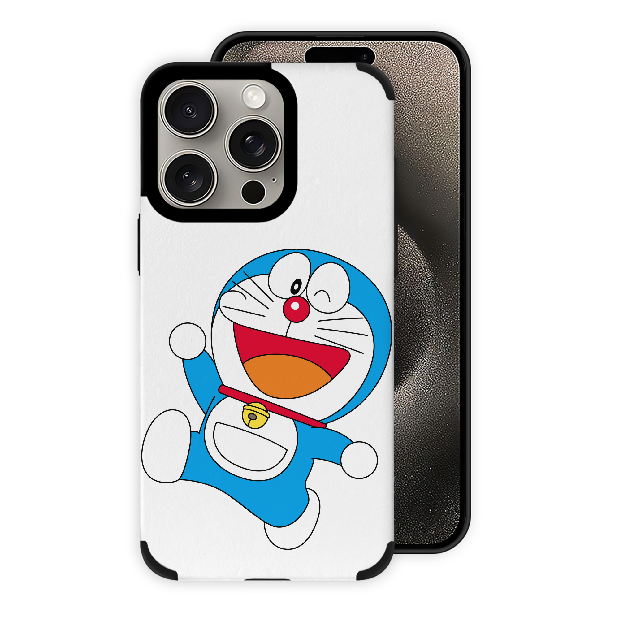 （画像用） ドラえもん Doraemon 【iPhone15ProMax対応】 PUレザー スマホケース 耐衝撃＆黄変防止