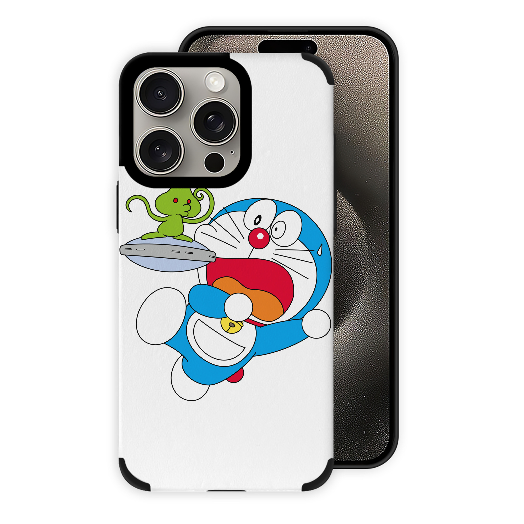 （画像用） ドラえもん Doraemon 【iPhone15ProMax対応】 PUレザー スマホケース 耐衝撃＆黄変防止