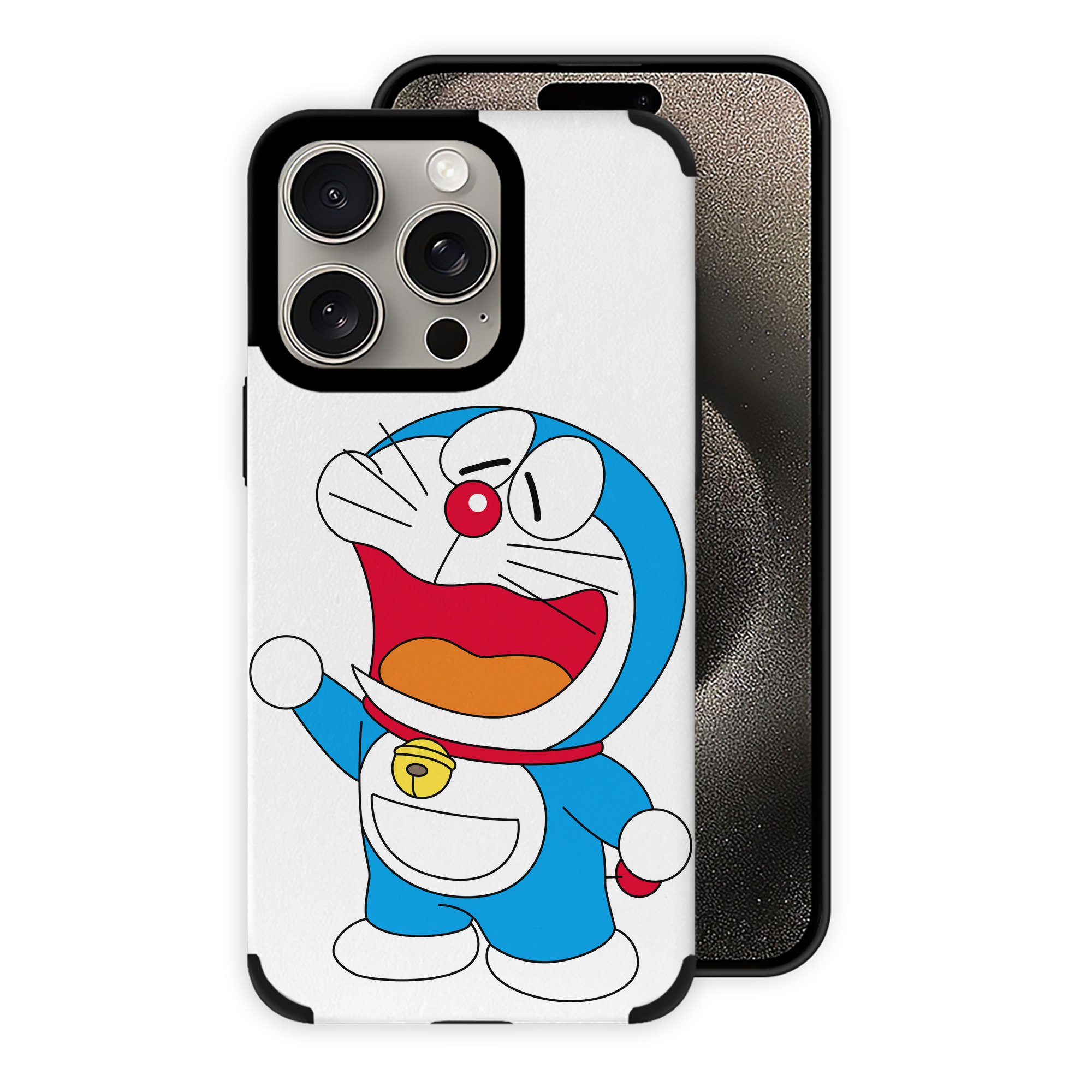 （画像用） ドラえもん Doraemon 【iPhone15ProMax対応】 PUレザー スマホケース 耐衝撃＆黄変防止