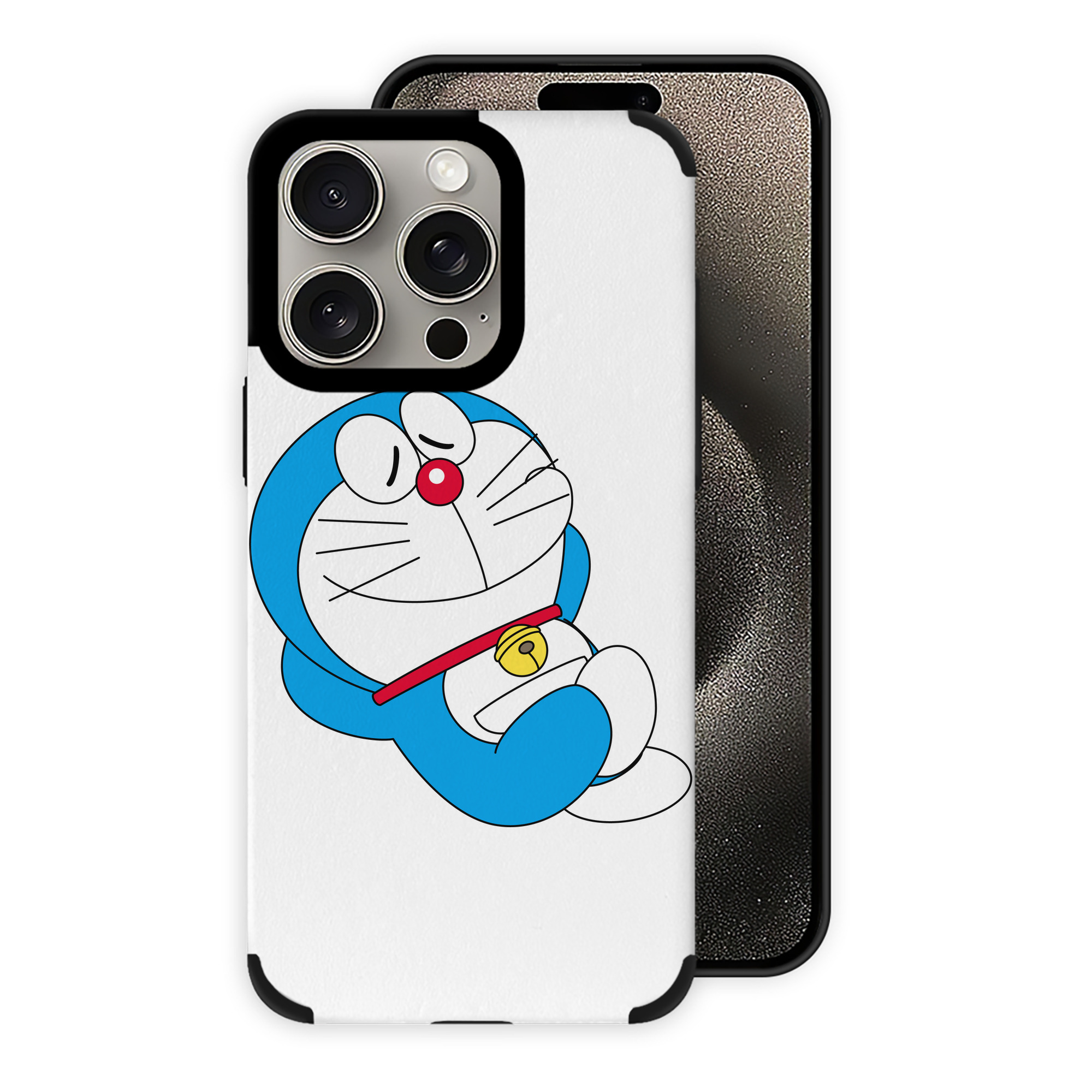 （画像用） ドラえもん Doraemon 【iPhone15ProMax対応】 PUレザー スマホケース 耐衝撃＆黄変防止