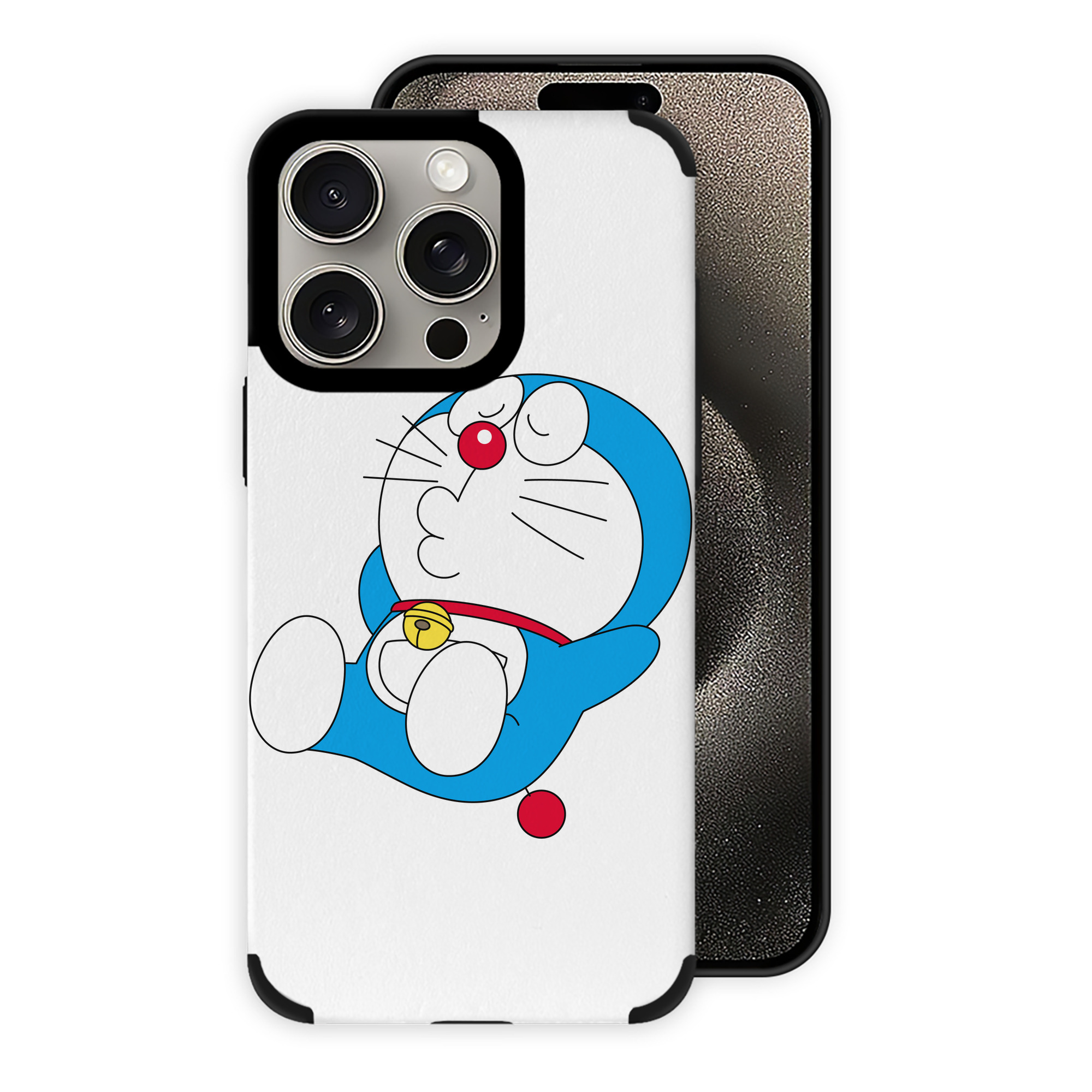（画像用） ドラえもん Doraemon 【iPhone15ProMax対応】 PUレザー スマホケース 耐衝撃＆黄変防止