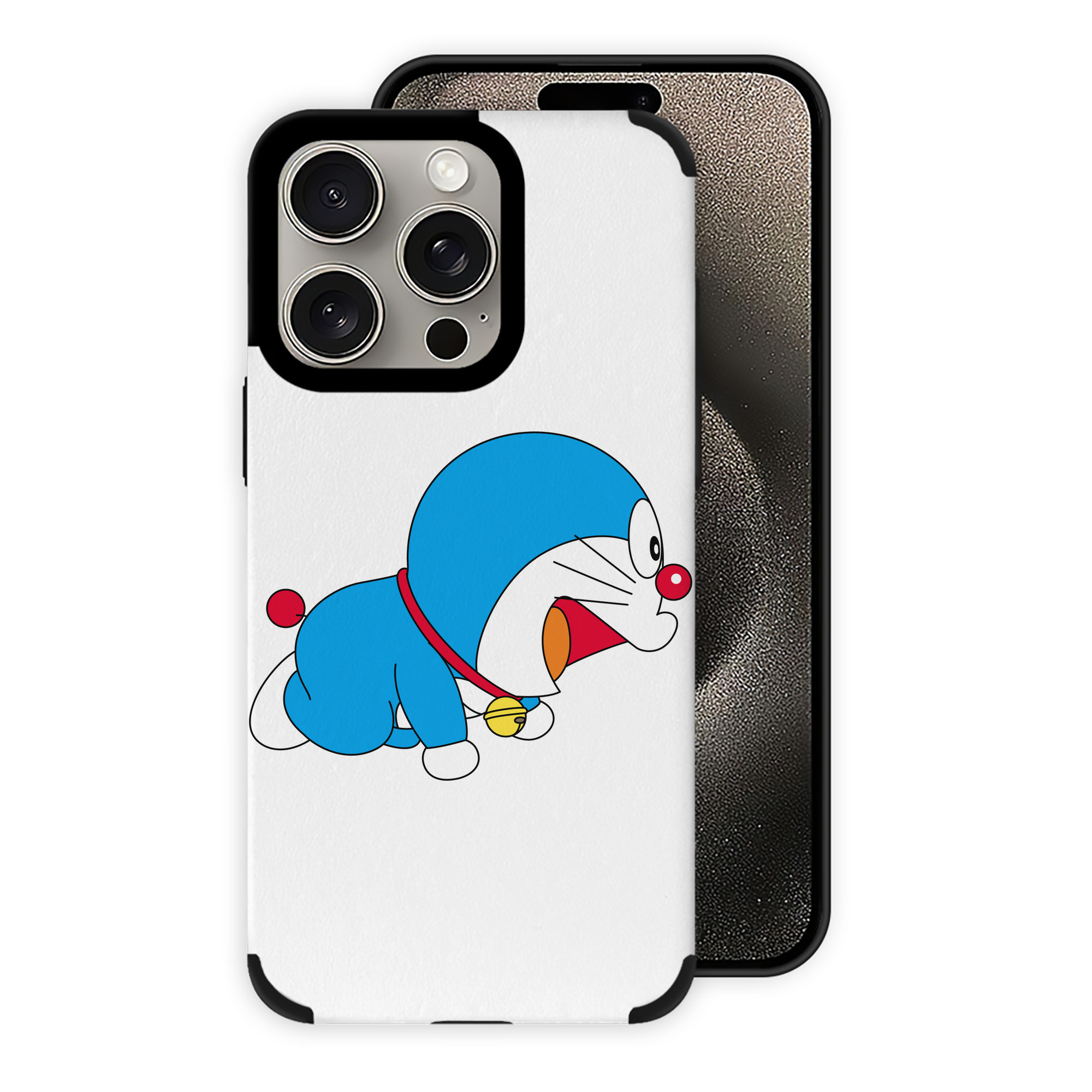 （画像用） ドラえもん Doraemon 【iPhone15ProMax対応】 PUレザー スマホケース 耐衝撃＆黄変防止