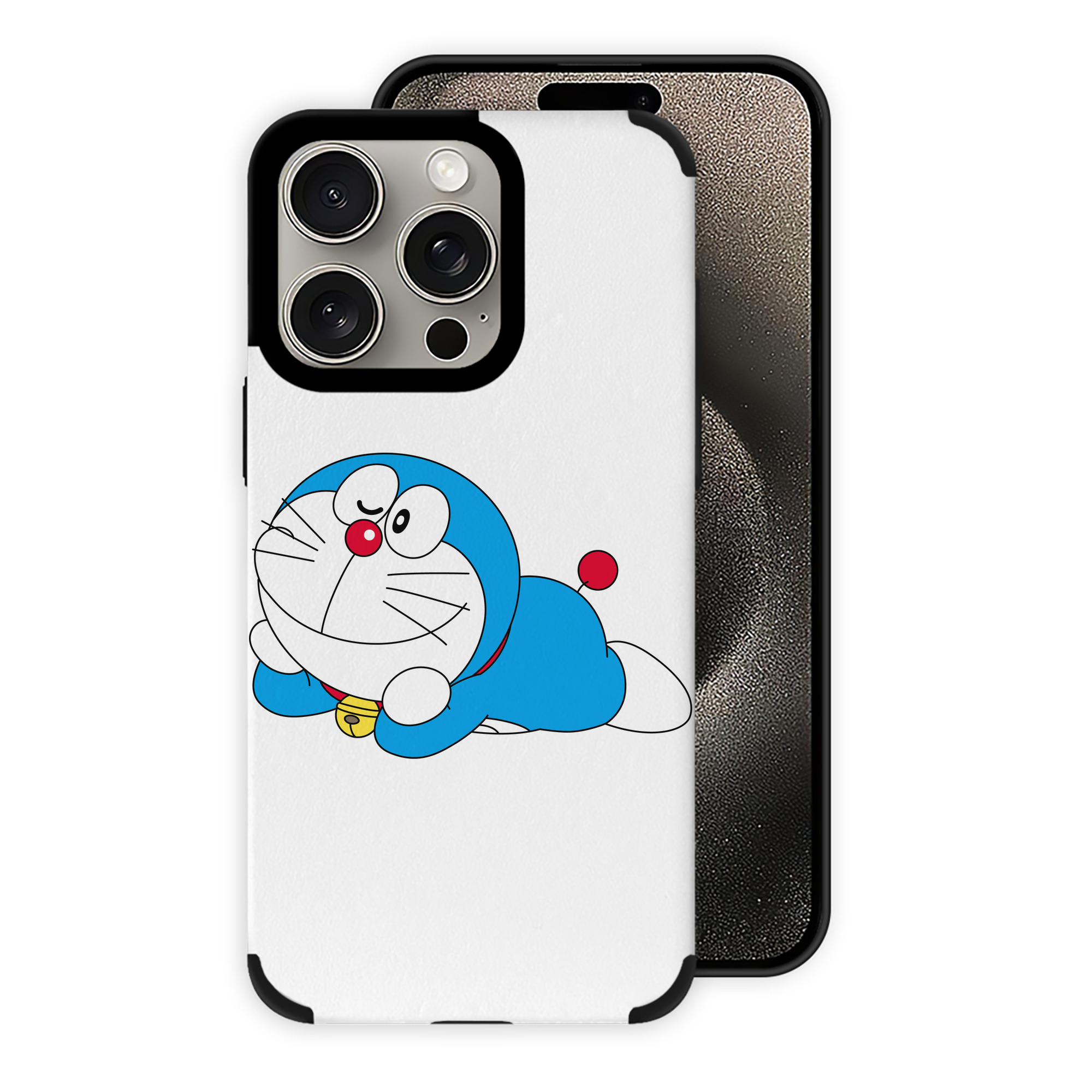 （画像用） ドラえもん Doraemon 【iPhone15ProMax対応】 PUレザー スマホケース 耐衝撃＆黄変防止