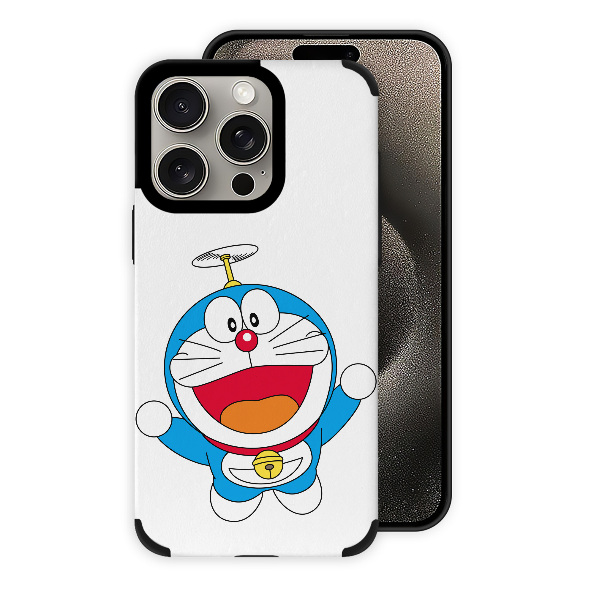 （画像用） ドラえもん Doraemon 【iPhone15ProMax対応】 PUレザー スマホケース 耐衝撃＆黄変防止