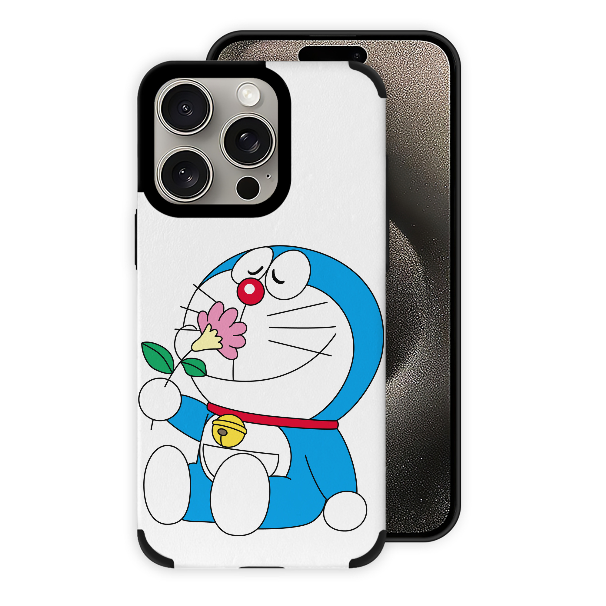 （画像用） ドラえもん Doraemon 【iPhone15ProMax対応】 PUレザー スマホケース 耐衝撃＆黄変防止