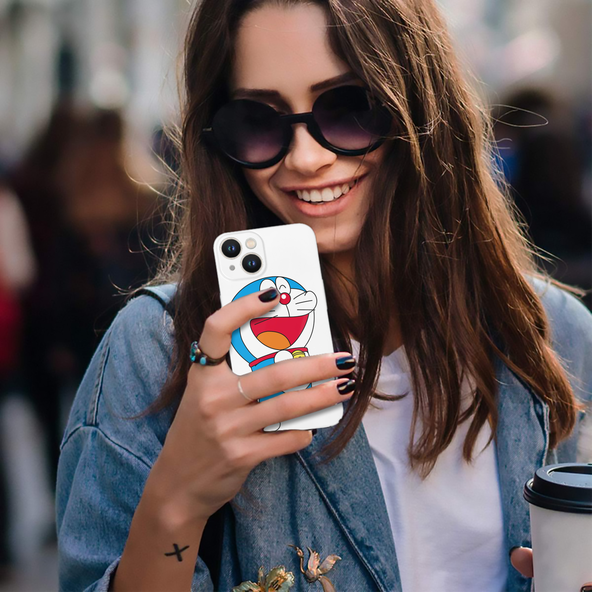 （画像用） ドラえもん Doraemon 【iPhone 14シリーズ対応】ハードケース