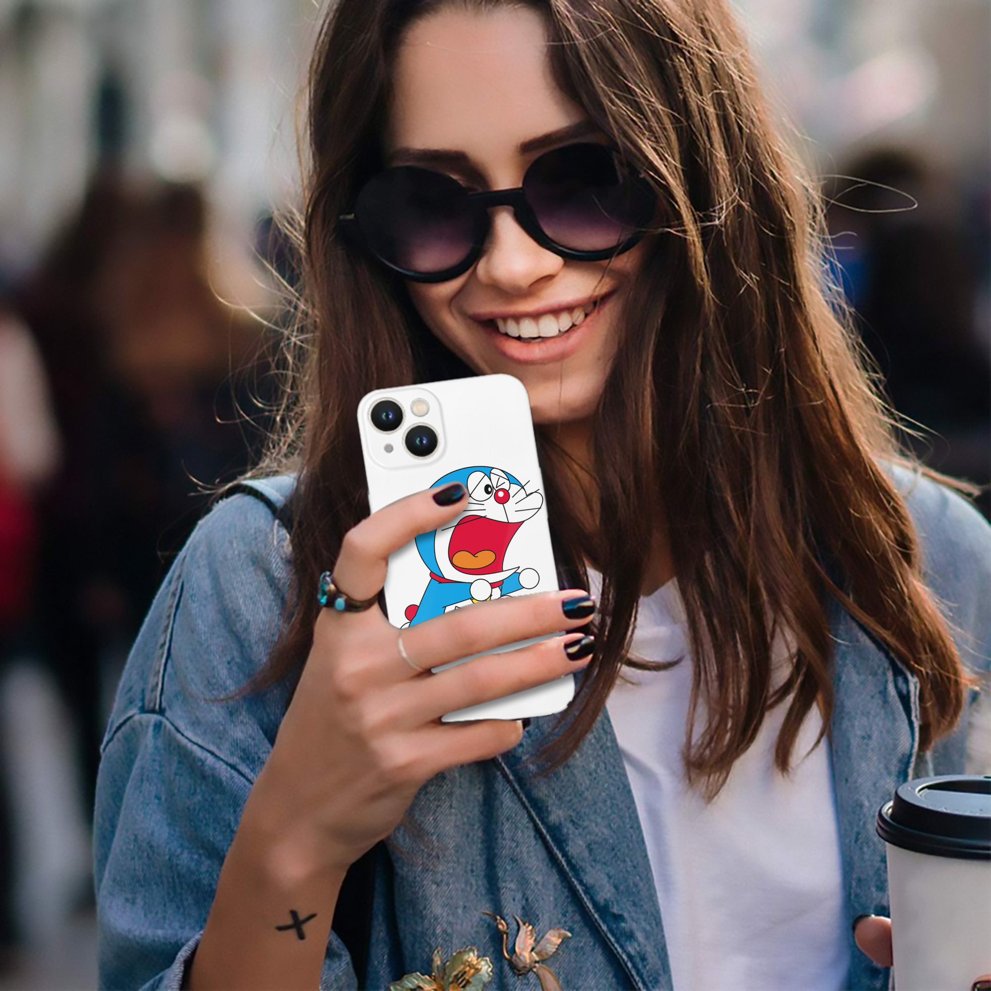 （画像用） ドラえもん Doraemon 【iPhone 14シリーズ対応】ハードケース