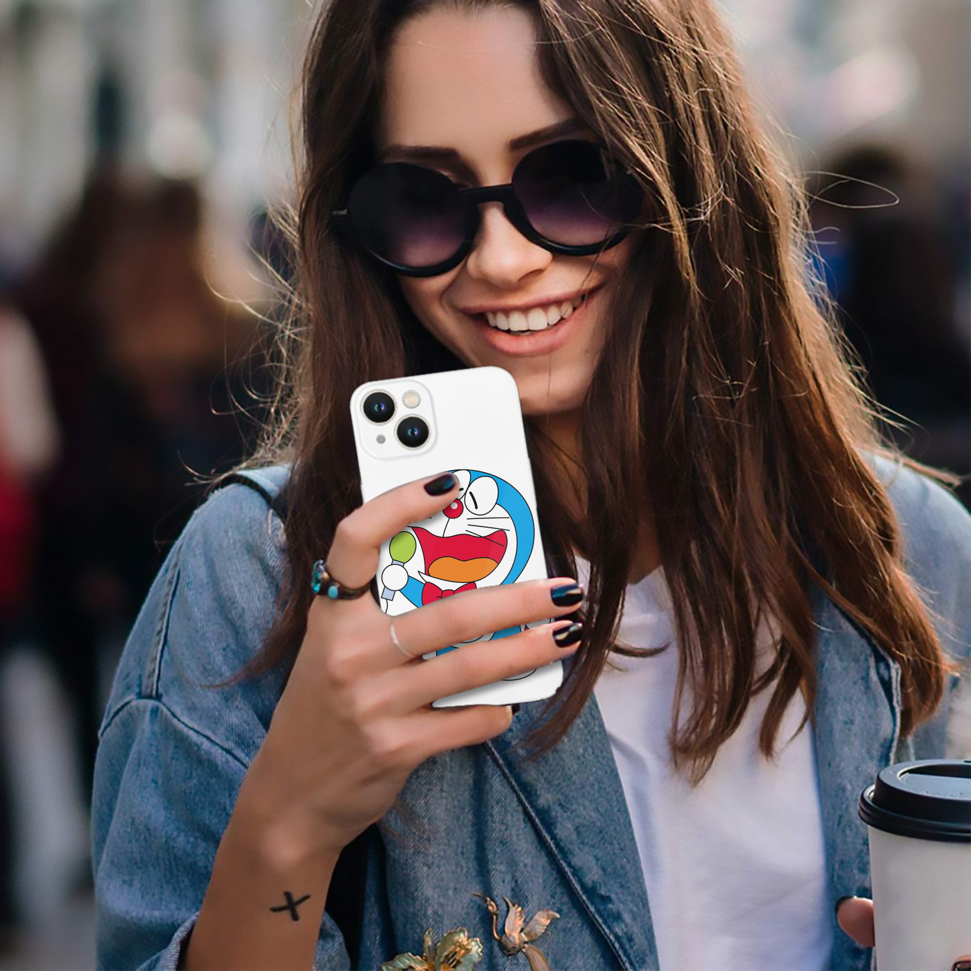 （画像用） ドラえもん Doraemon 【iPhone 14シリーズ対応】ハードケース
