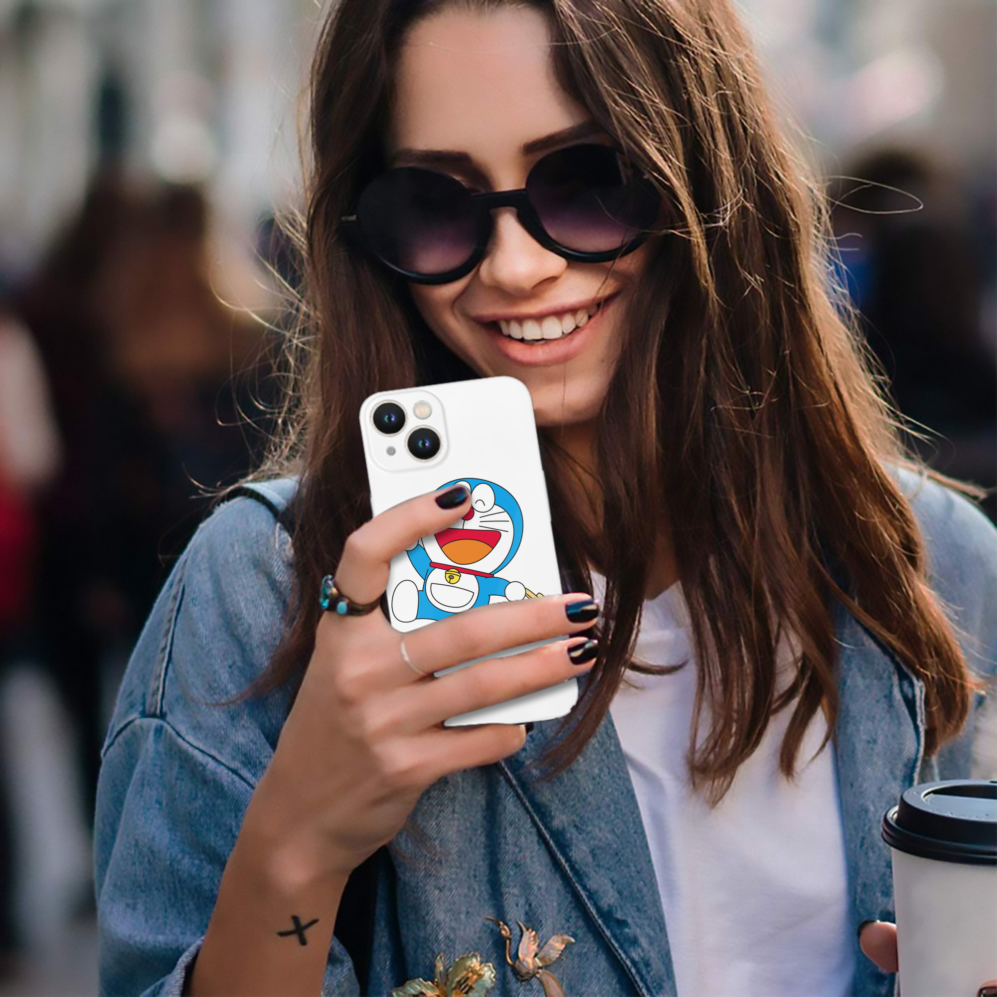 （画像用） ドラえもん Doraemon 【iPhone 14シリーズ対応】ハードケース