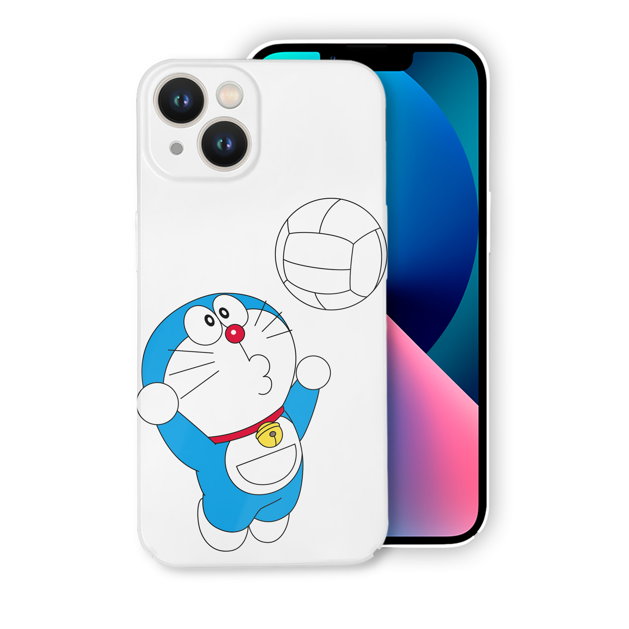 （画像用） ドラえもん Doraemon 【iPhone 14シリーズ対応】ハードケース