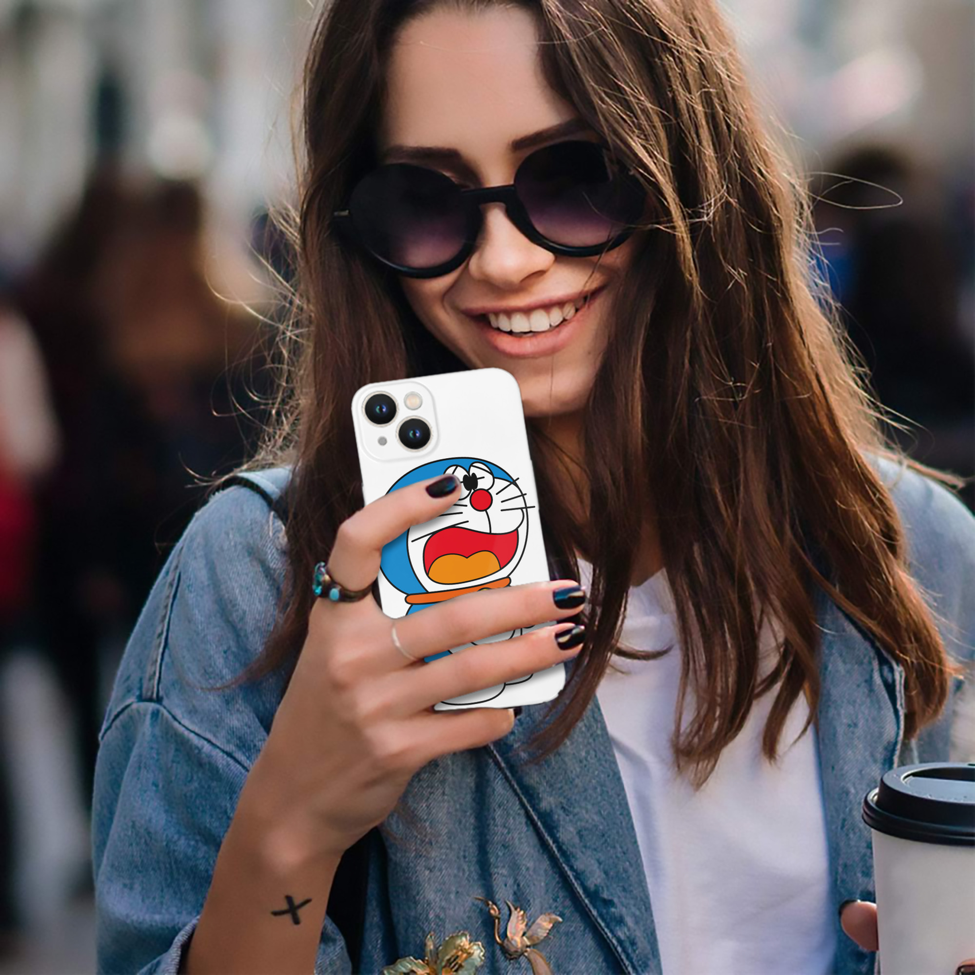 （画像用） ドラえもん Doraemon 【iPhone 14シリーズ対応】ハードケース