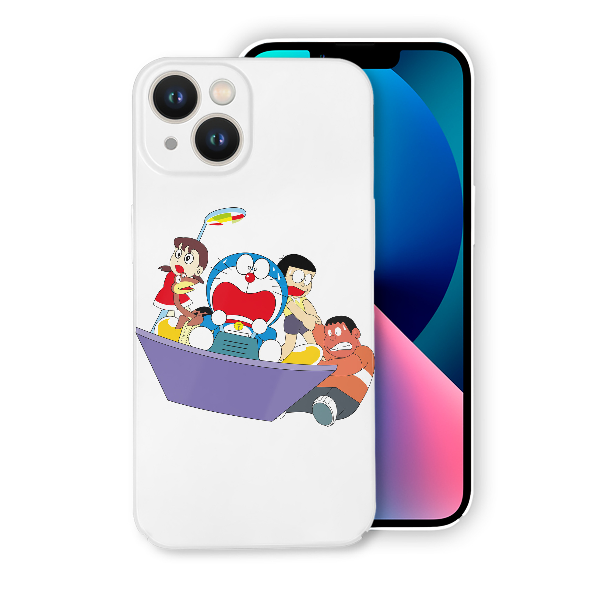 （画像用） ドラえもん Doraemon 【iPhone 14シリーズ対応】ハードケース