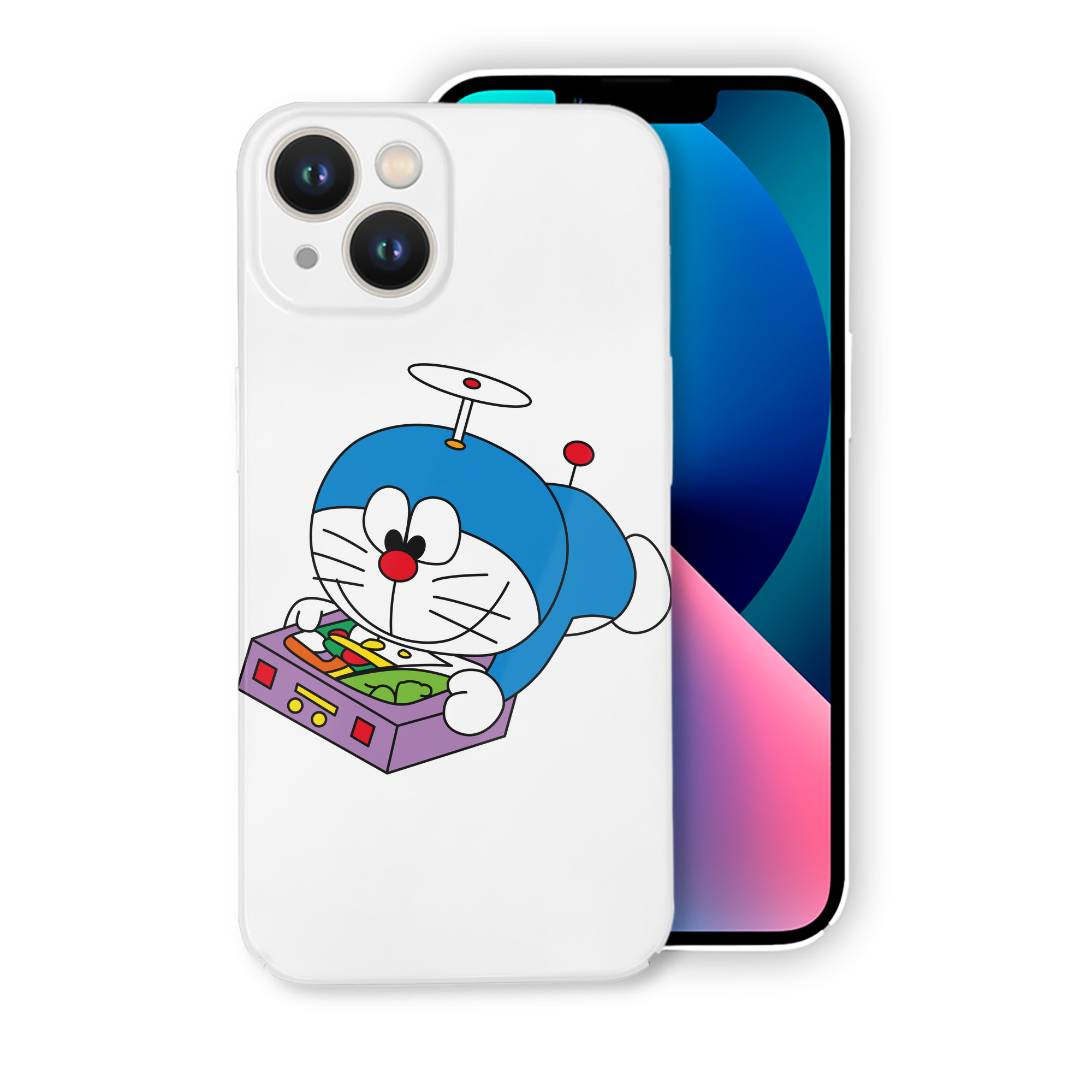 （画像用） ドラえもん Doraemon 【iPhone 14シリーズ対応】ハードケース