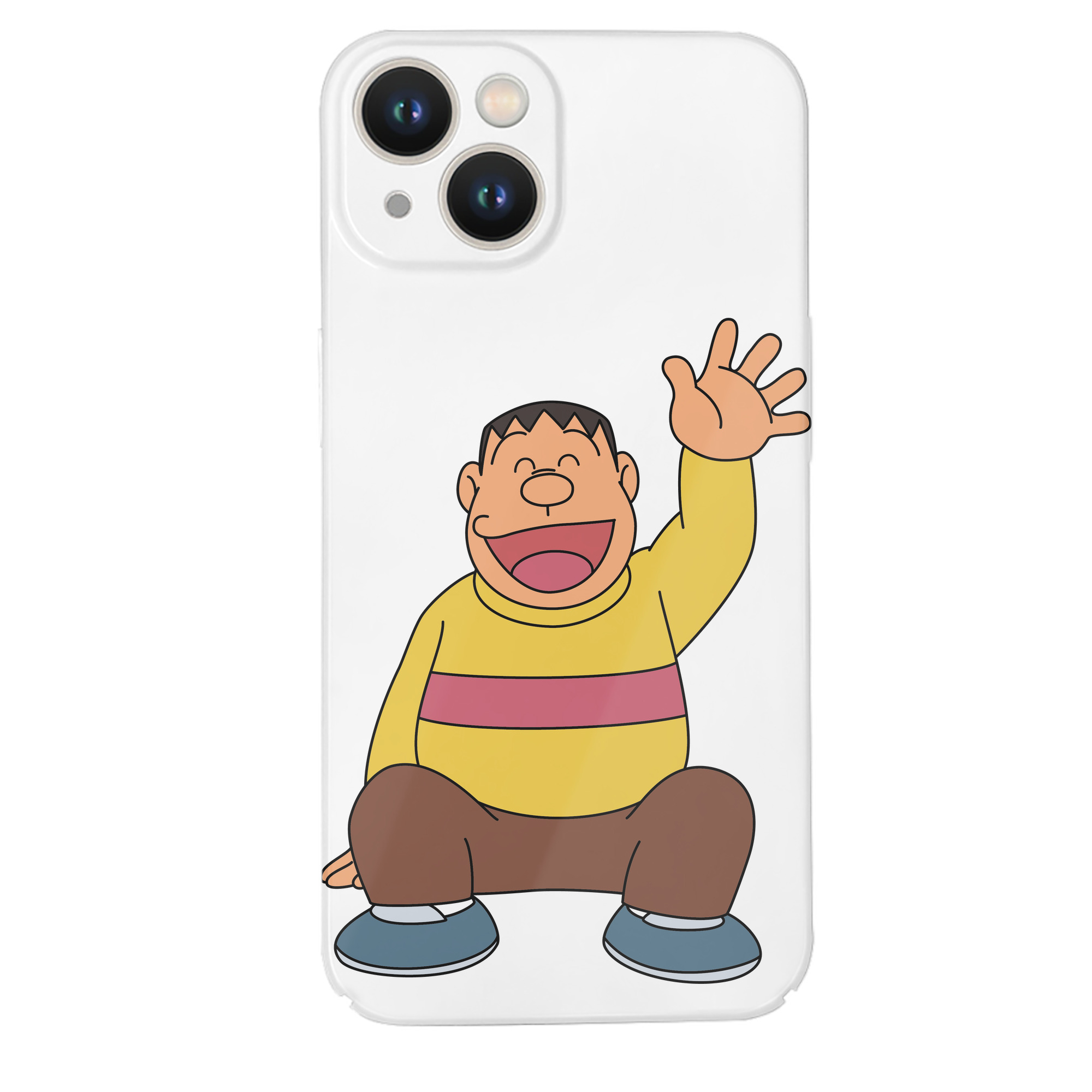 （画像用） ドラえもん 剛田武 Doraemon Gouta Takeshi 【iPhone 14シリーズ対応】ハードケース