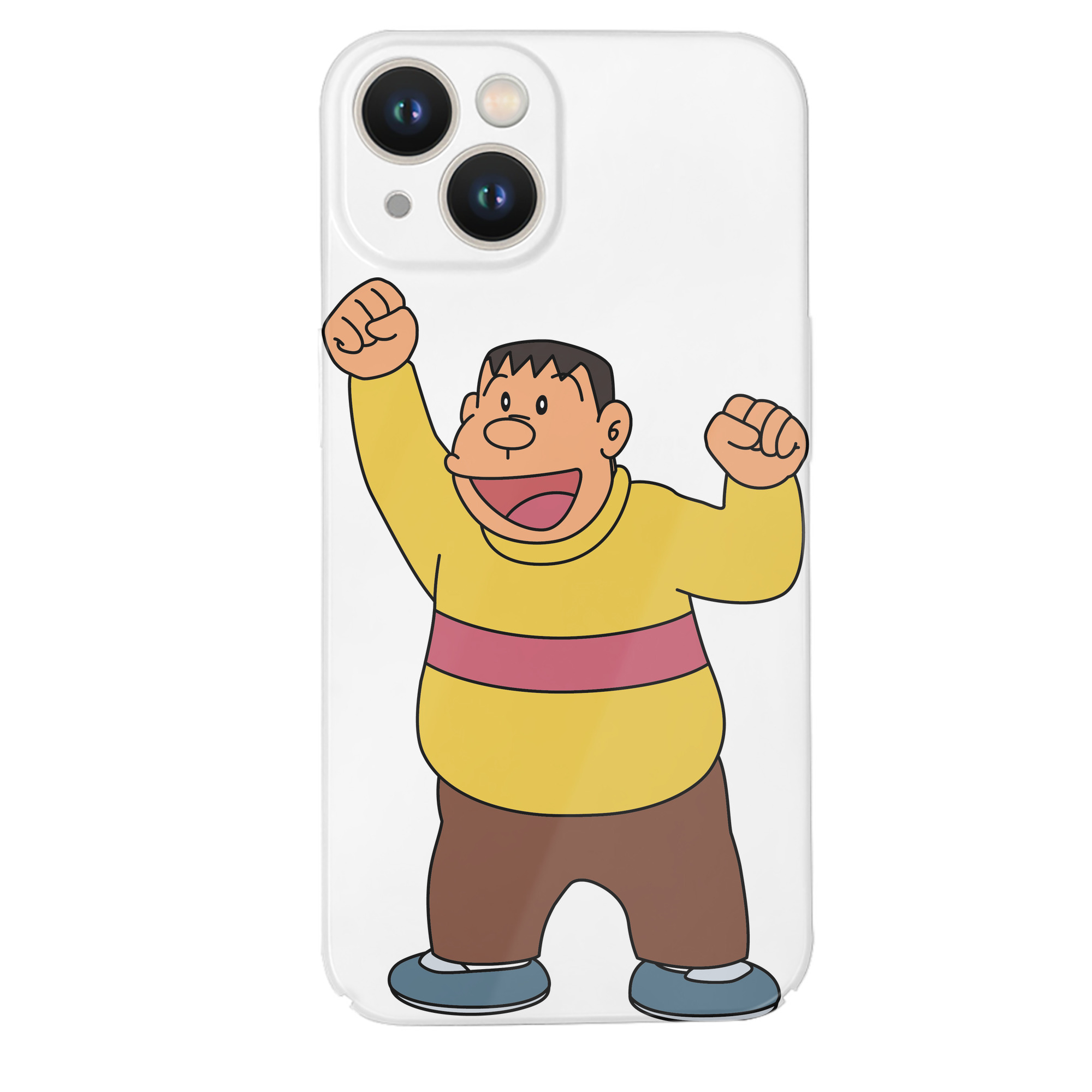 （画像用） ドラえもん 剛田武 Doraemon Gouta Takeshi 【iPhone 14シリーズ対応】ハードケース