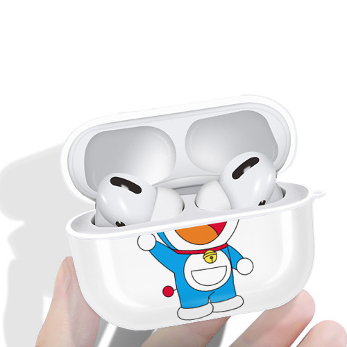 ドラえもん Doraemon 【AirPods Pro用】ハードシェル保護ケース 耐衝撃・防指紋・カラビナ付き商品仕様
