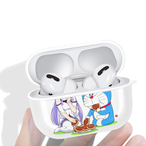 ドラえもん Doraemon 【AirPods Pro用】ハードシェル保護ケース 耐衝撃・防指紋・カラビナ付き商品仕様