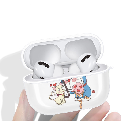ドラえもん Doraemon 【AirPods Pro用】ハードシェル保護ケース 耐衝撃・防指紋・カラビナ付き商品仕様