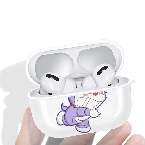 ドラえもん Doraemon 【AirPods Pro用】ハードシェル保護ケース 耐衝撃・防指紋・カラビナ付き商品仕様